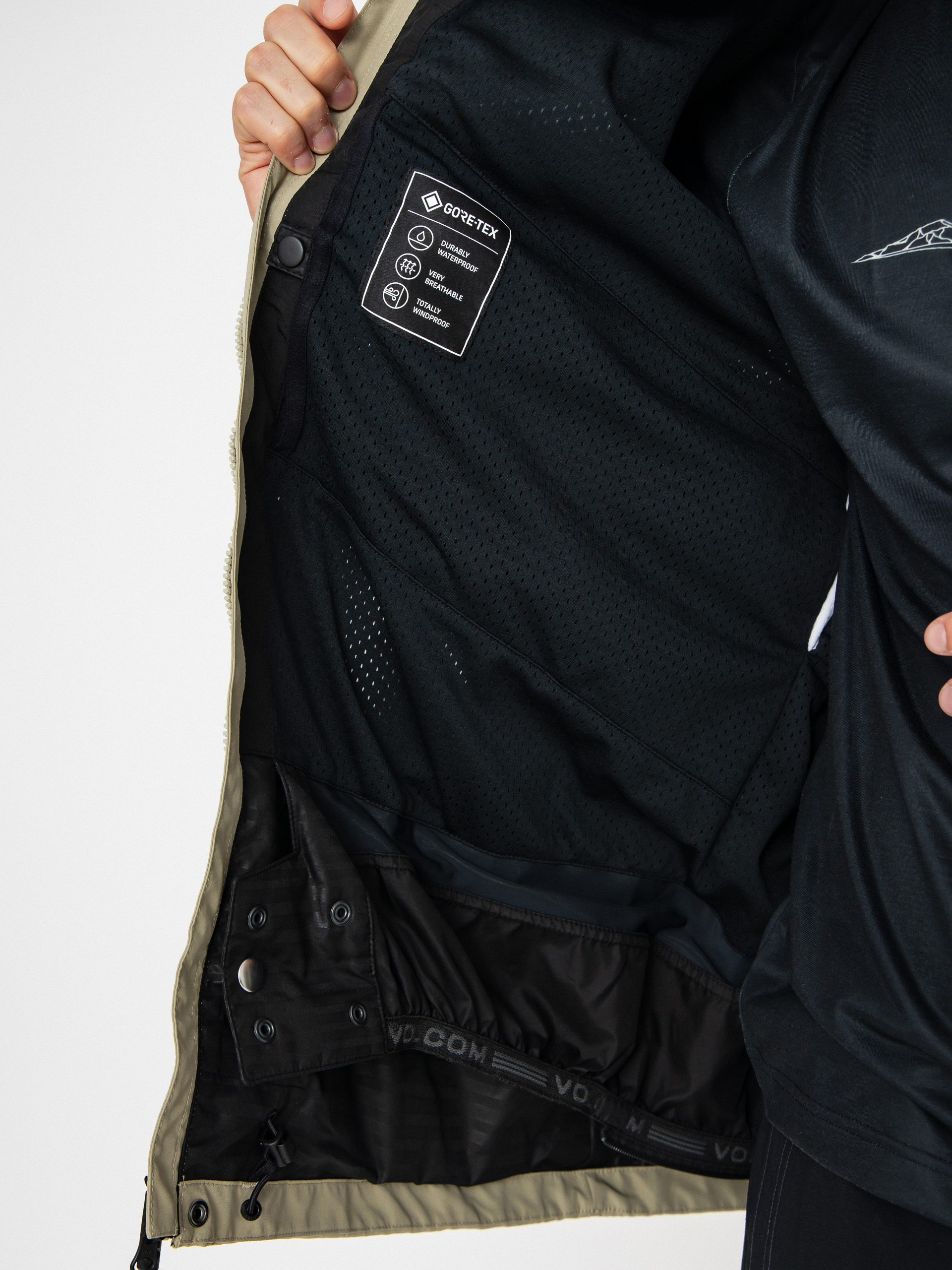 Herren Volcom Snowboard Jacke Dua Gore Tex (moss green)