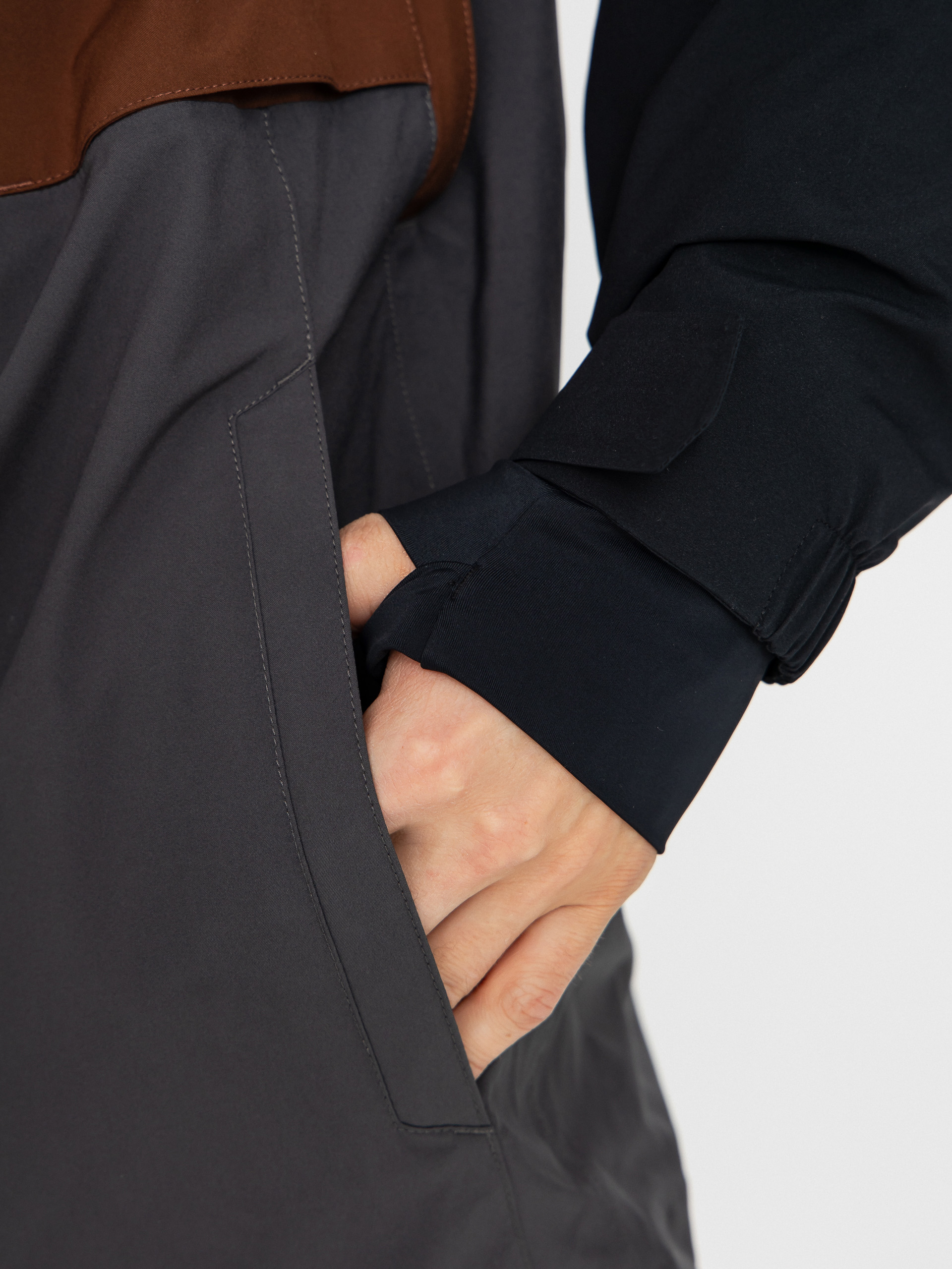 Mens Volcom Snowboard jacket Rnge Stretch 30K (brown)