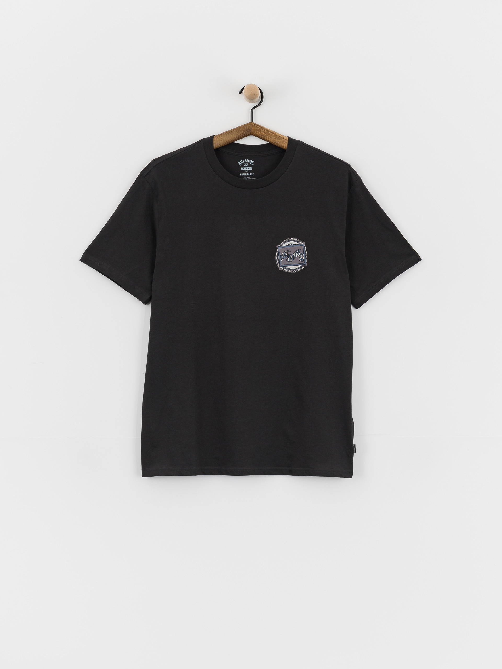 Billabong T-Shirt Crayon Wave (washed black)