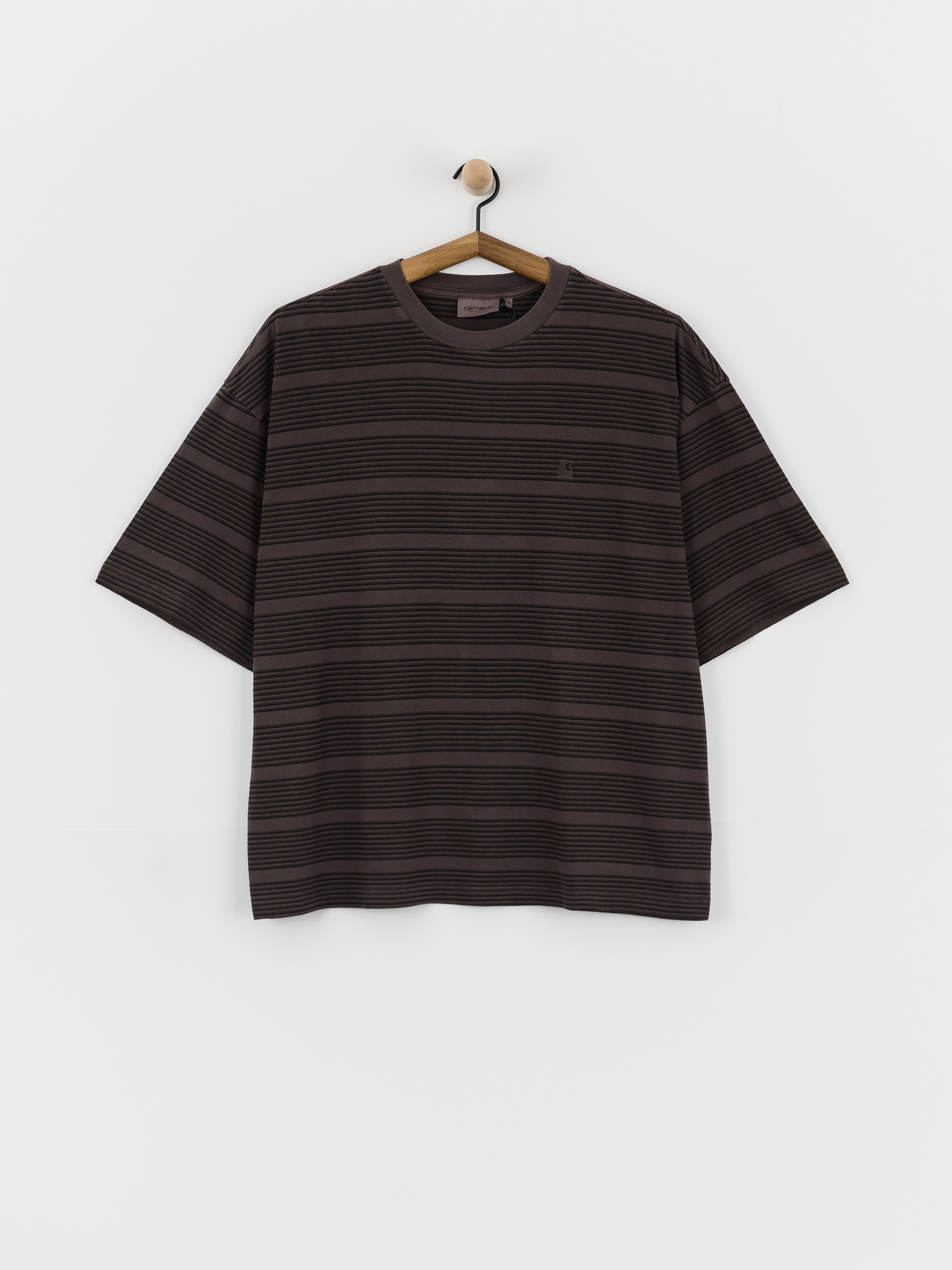 Carhartt WIP T-Shirt Hanson (hanson stripe/palisander)