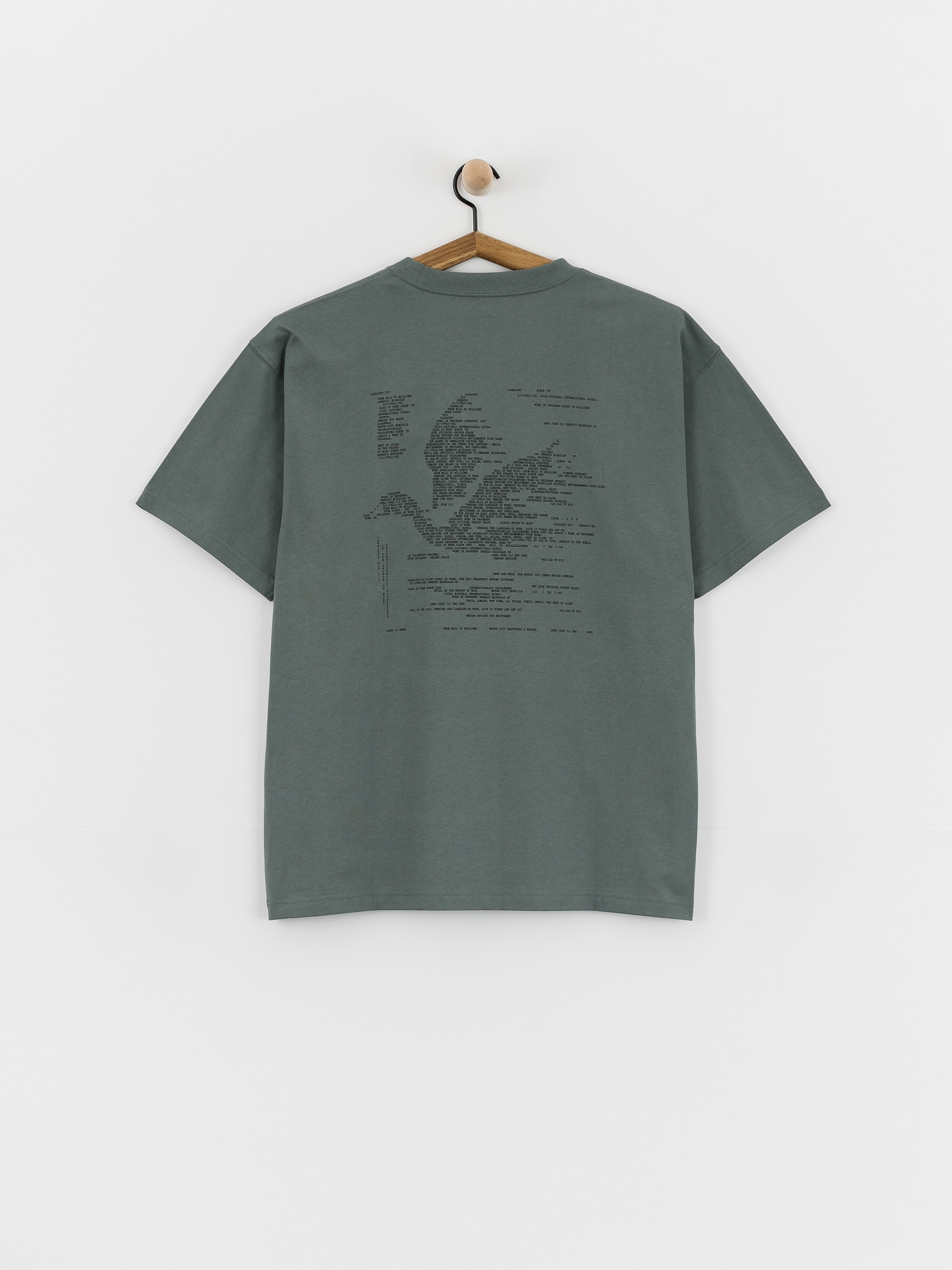 Carhartt WIP T-Shirt Punched (velvet green)