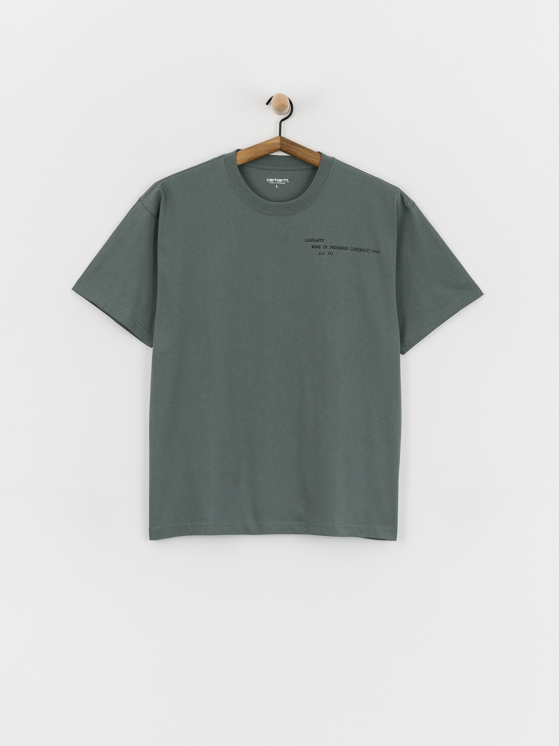 Carhartt WIP T-Shirt Punched (velvet green)