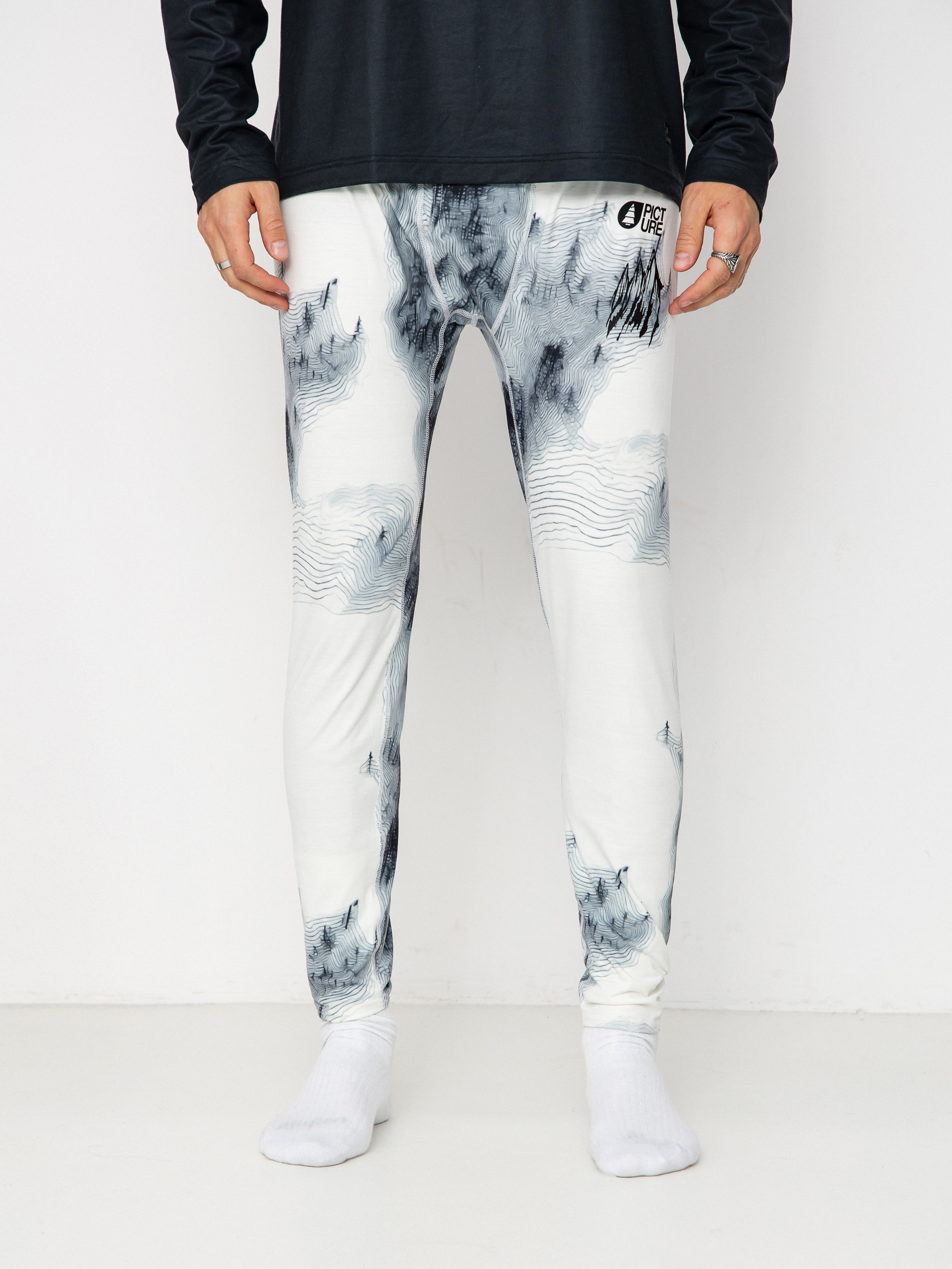 Picture Lhotse Printed Aktive Leggins (snowy pine print)