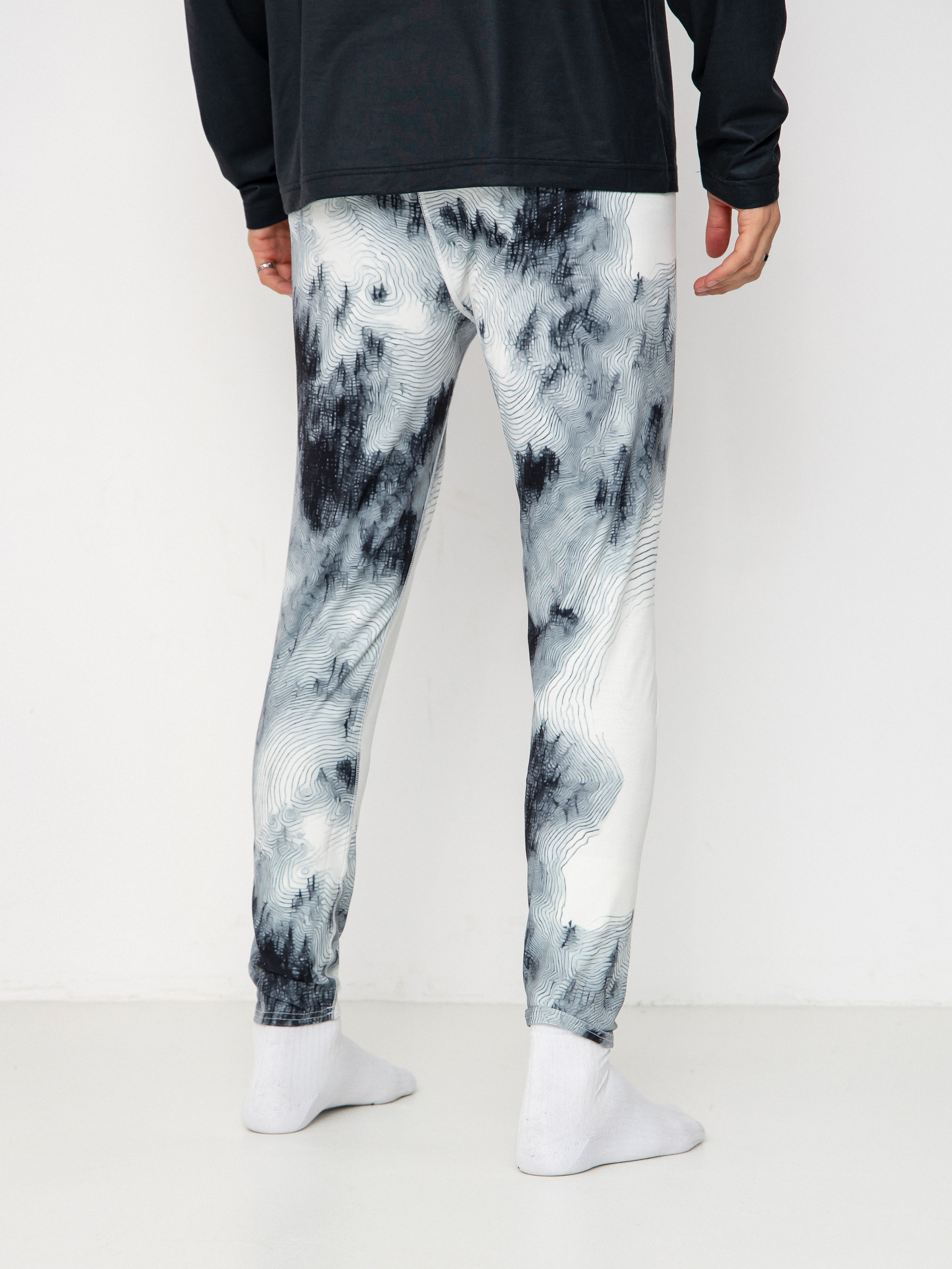 Mens Picture Lhotse Printed Active leggings (snowy pine print)