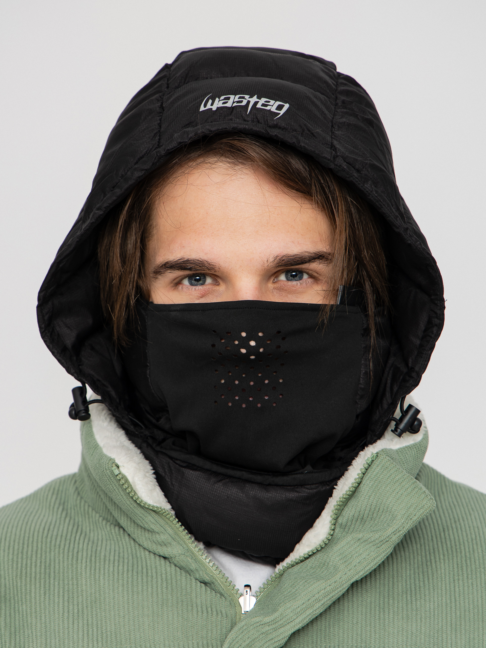 Wasted Paris Blade Puffer Balaclava - black (black)