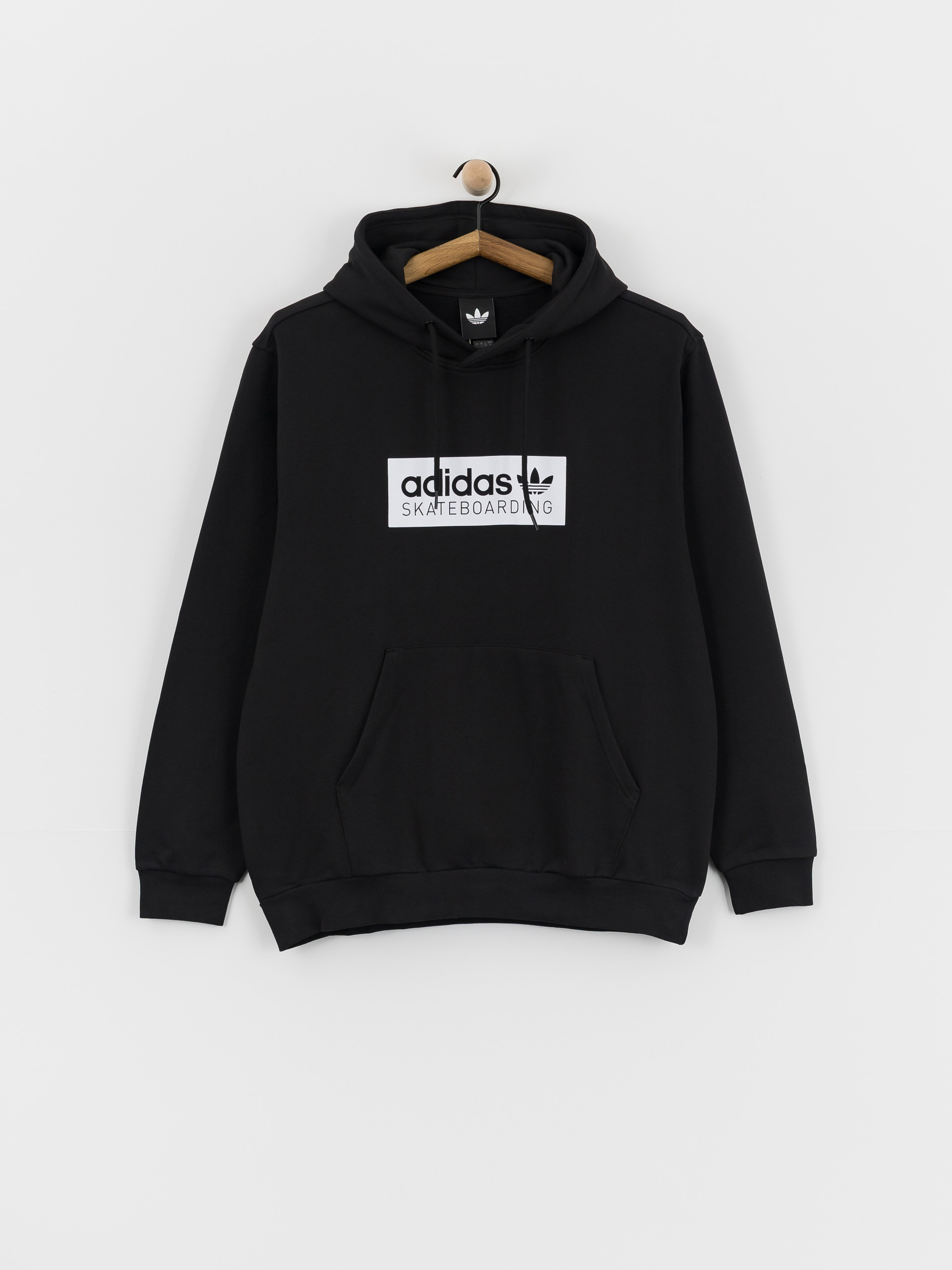 adidas team tech fleece black hoodie