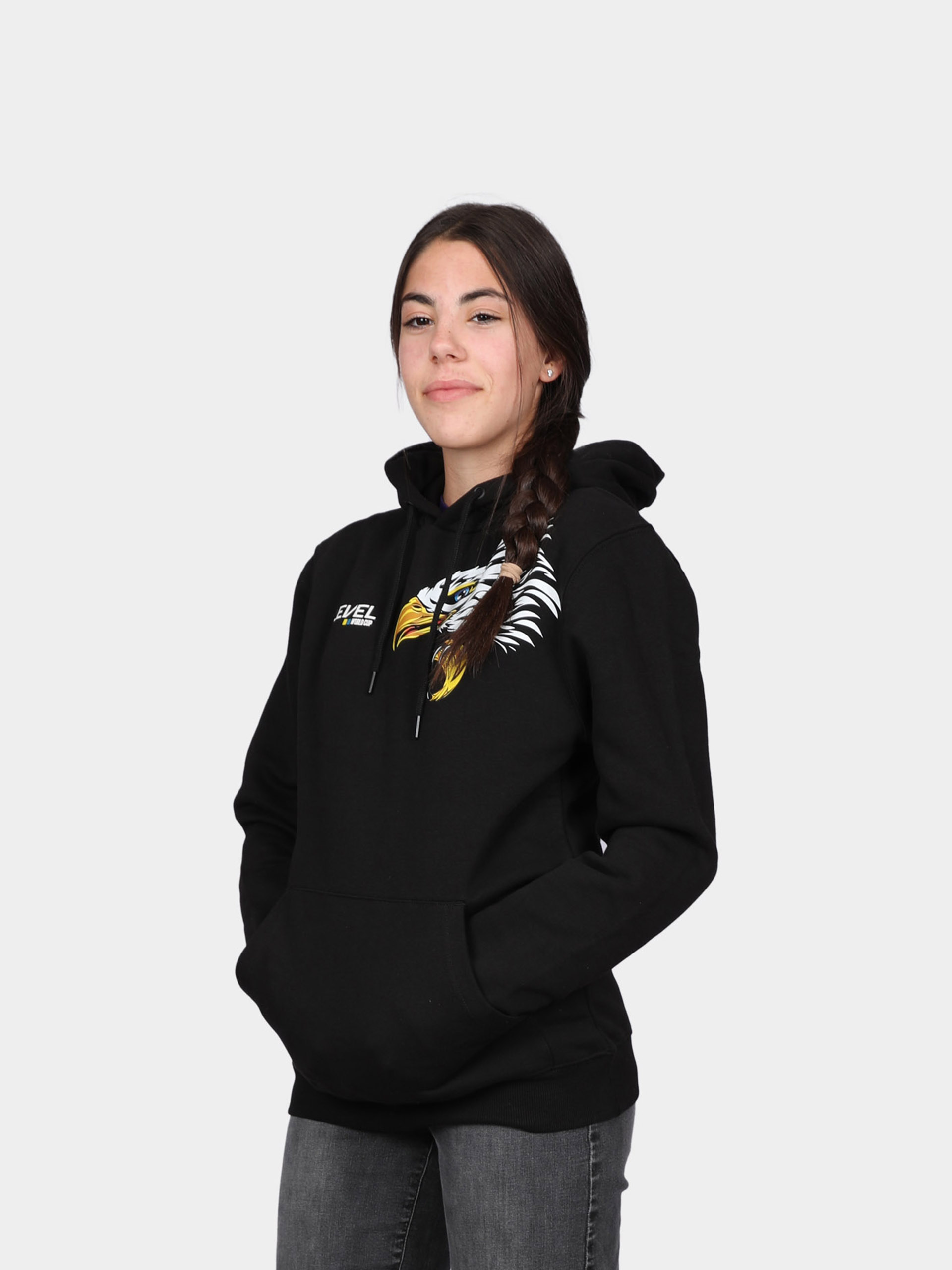 Level Sweatshirt Hoodie Level World Cup JR (black)