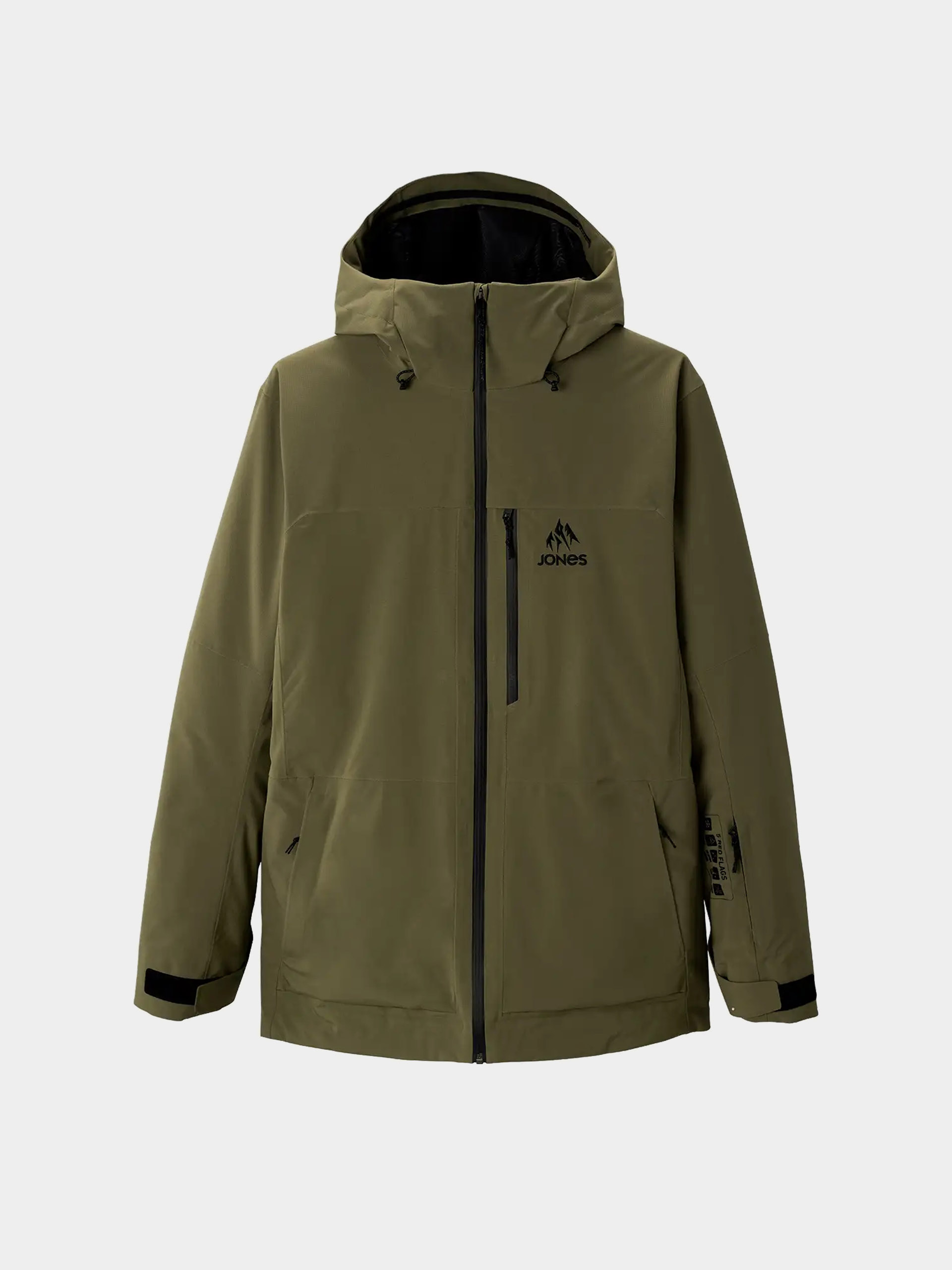 Jones Snowboards Snowboard jacket Mtn Surf Rec (moss green)