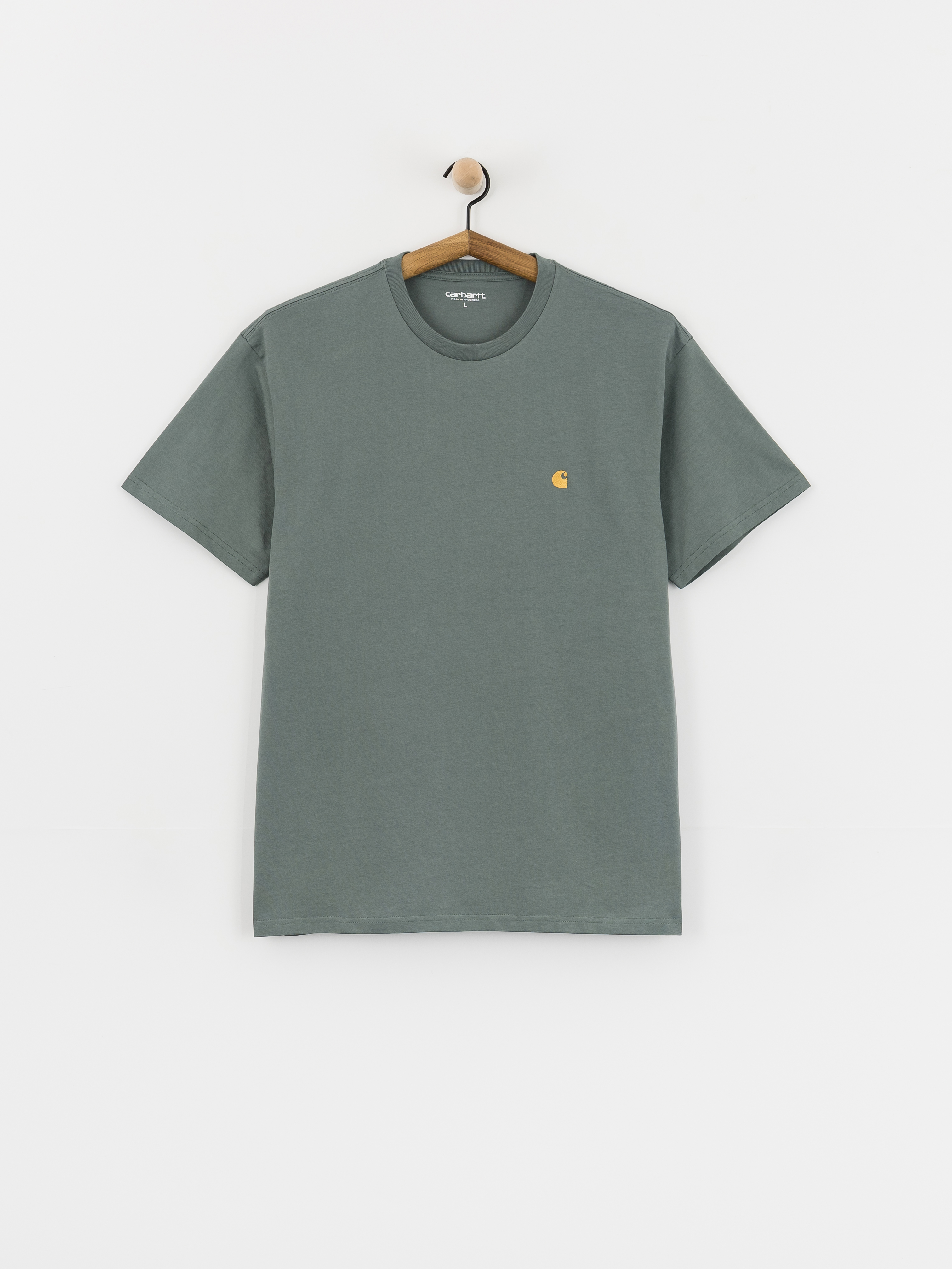 Carhartt WIP T-Shirt Chase (velvet green/gold)