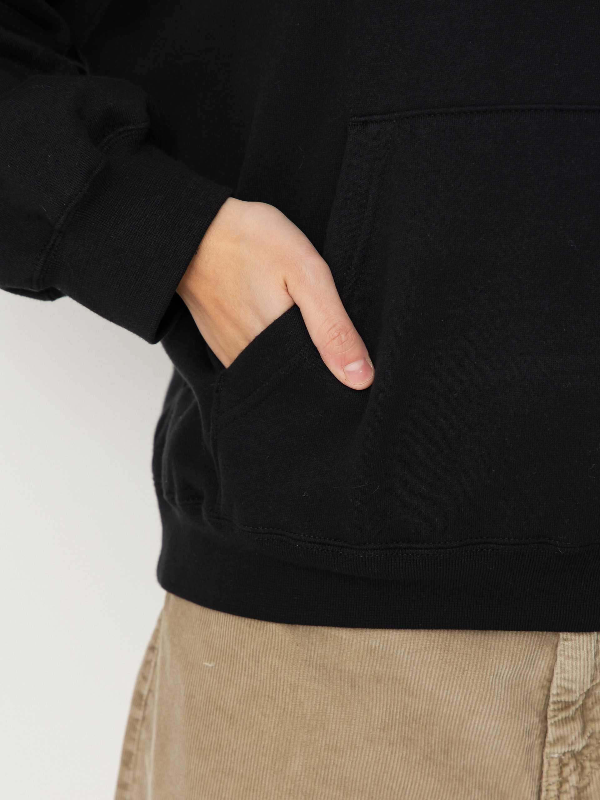 OBEY Hoodie Butterfly Baggy Relaxed HD Wmn (digital black)