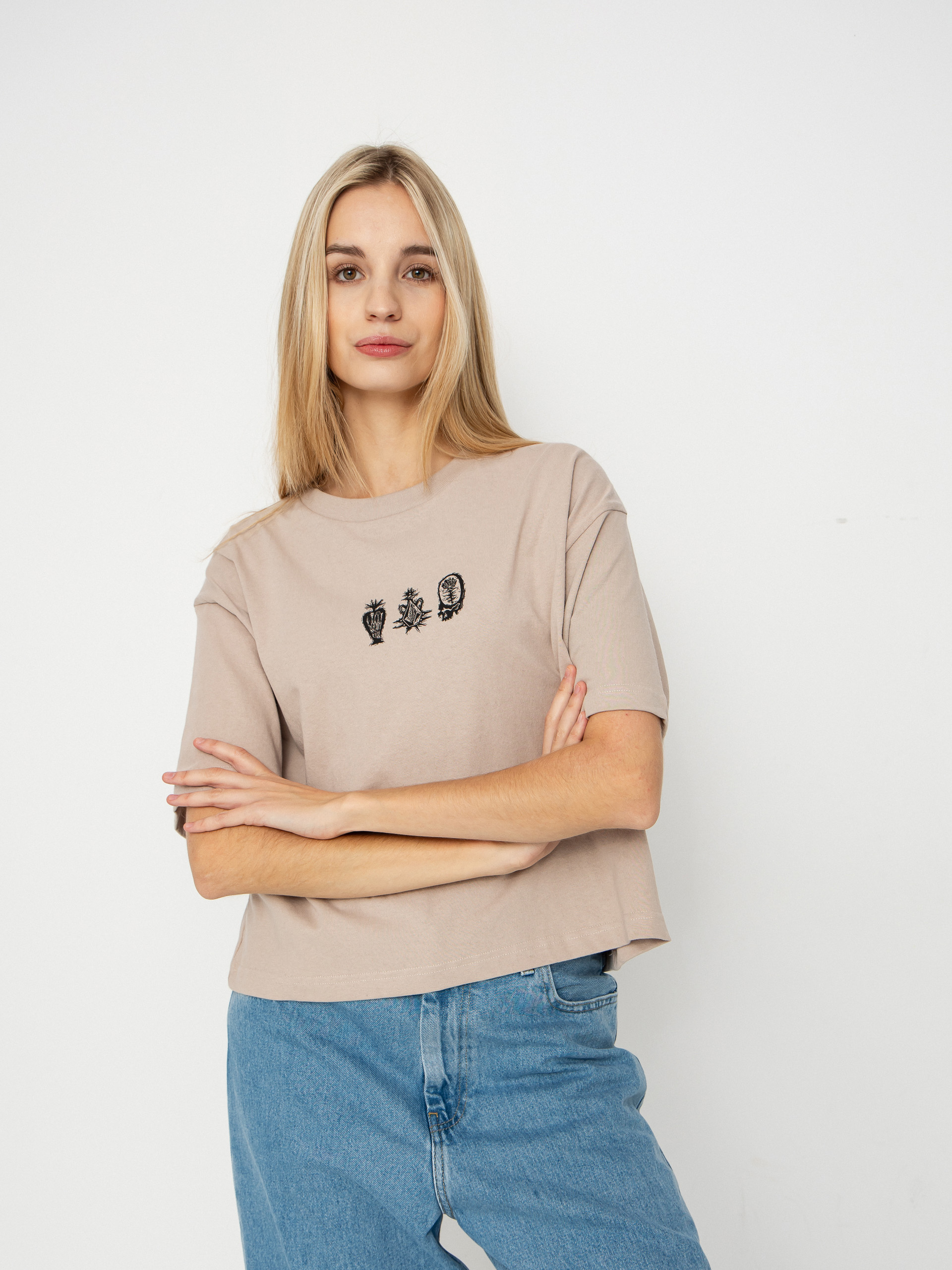 Volcom Fa Vaderetro 2 Wmn T-Shirt (khakiest)