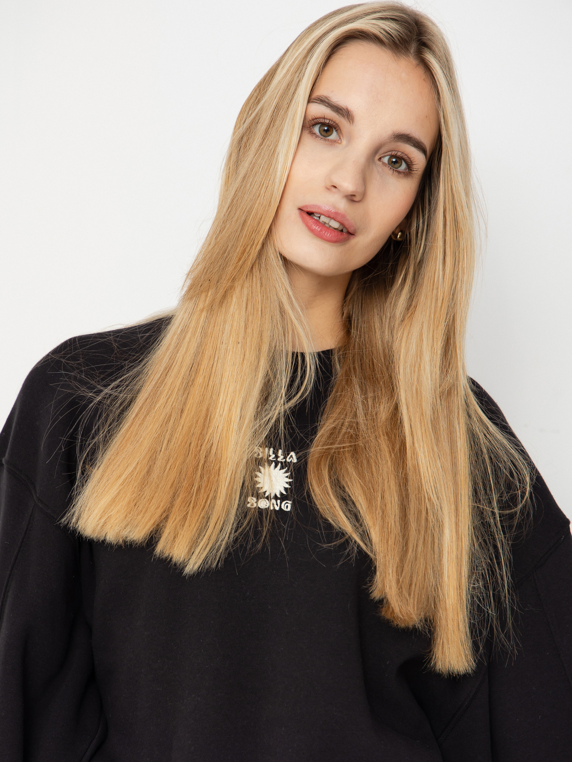 Billabong So Sunny Kendal Crew Wmn Sweatshirt (black pebble)
