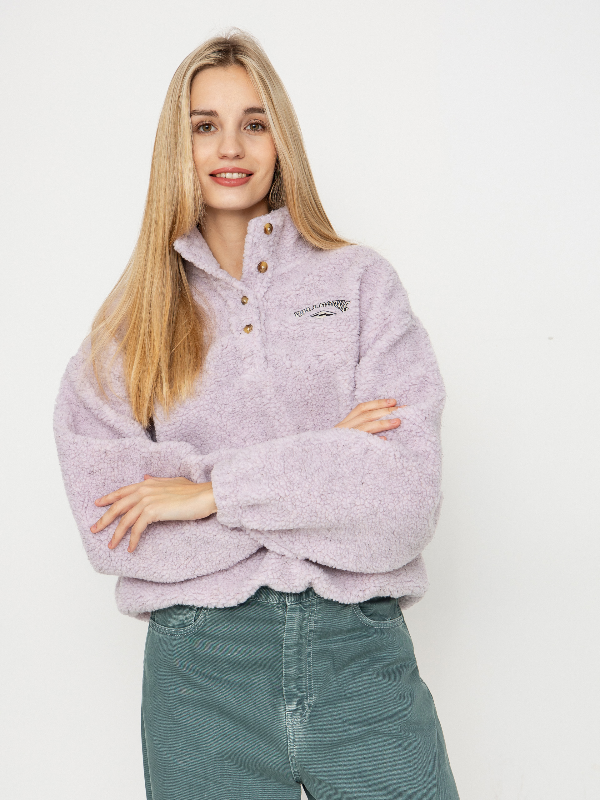 Billabong Run The Road Wmn Fleece  (violet ice)