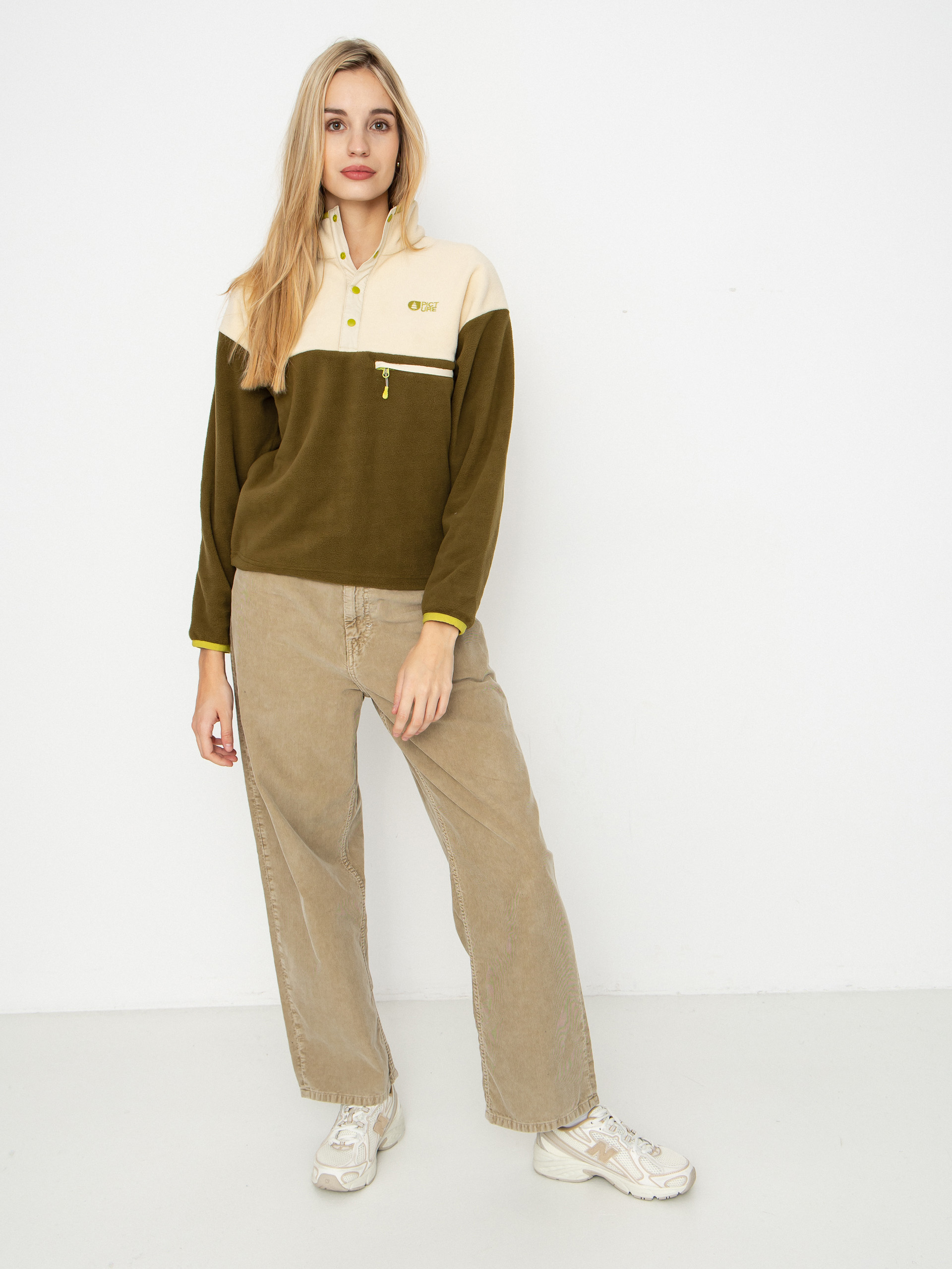 Picture Arcca 1/4 Zip Wmn Fleece Jacke (tobacco)