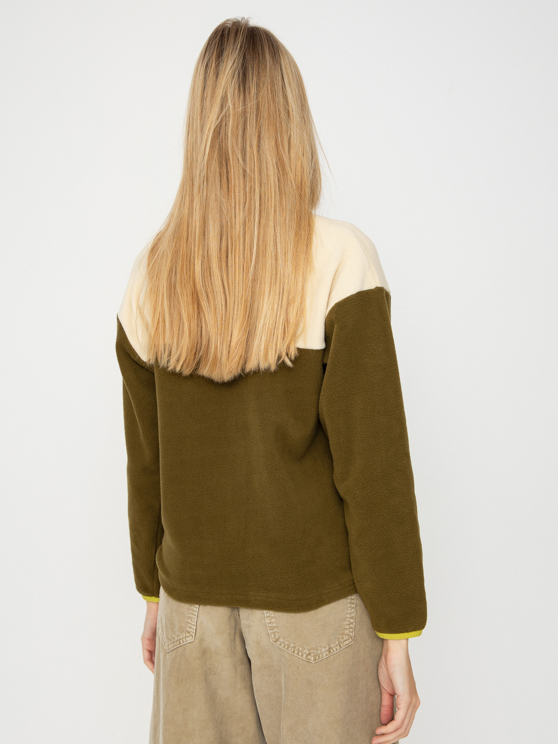 Damen Picture Arcca 1/4 Zip Fleece Jacke (tobacco)