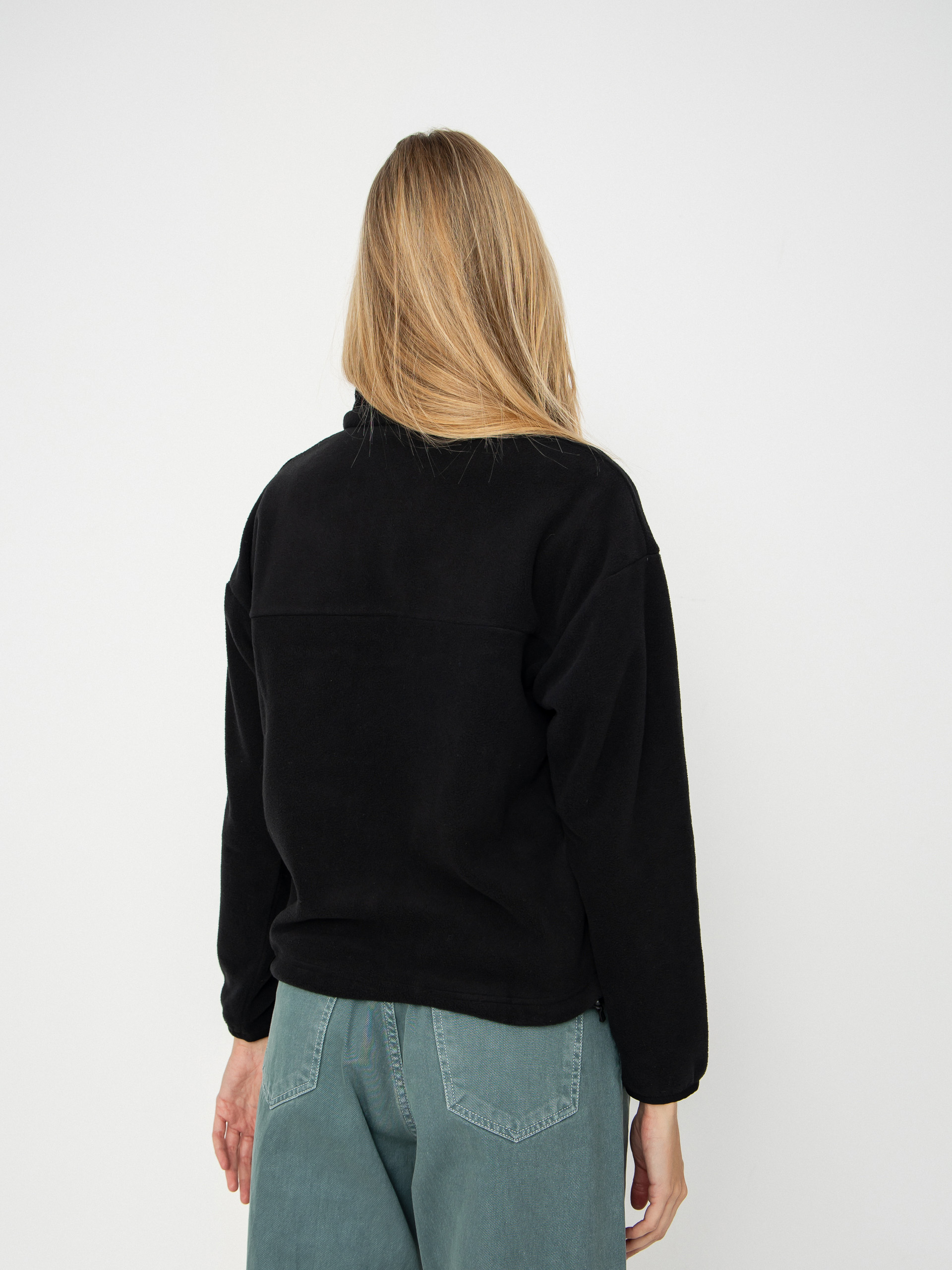 Womens Picture Arcca 1/4 Zip Fleece  (black)