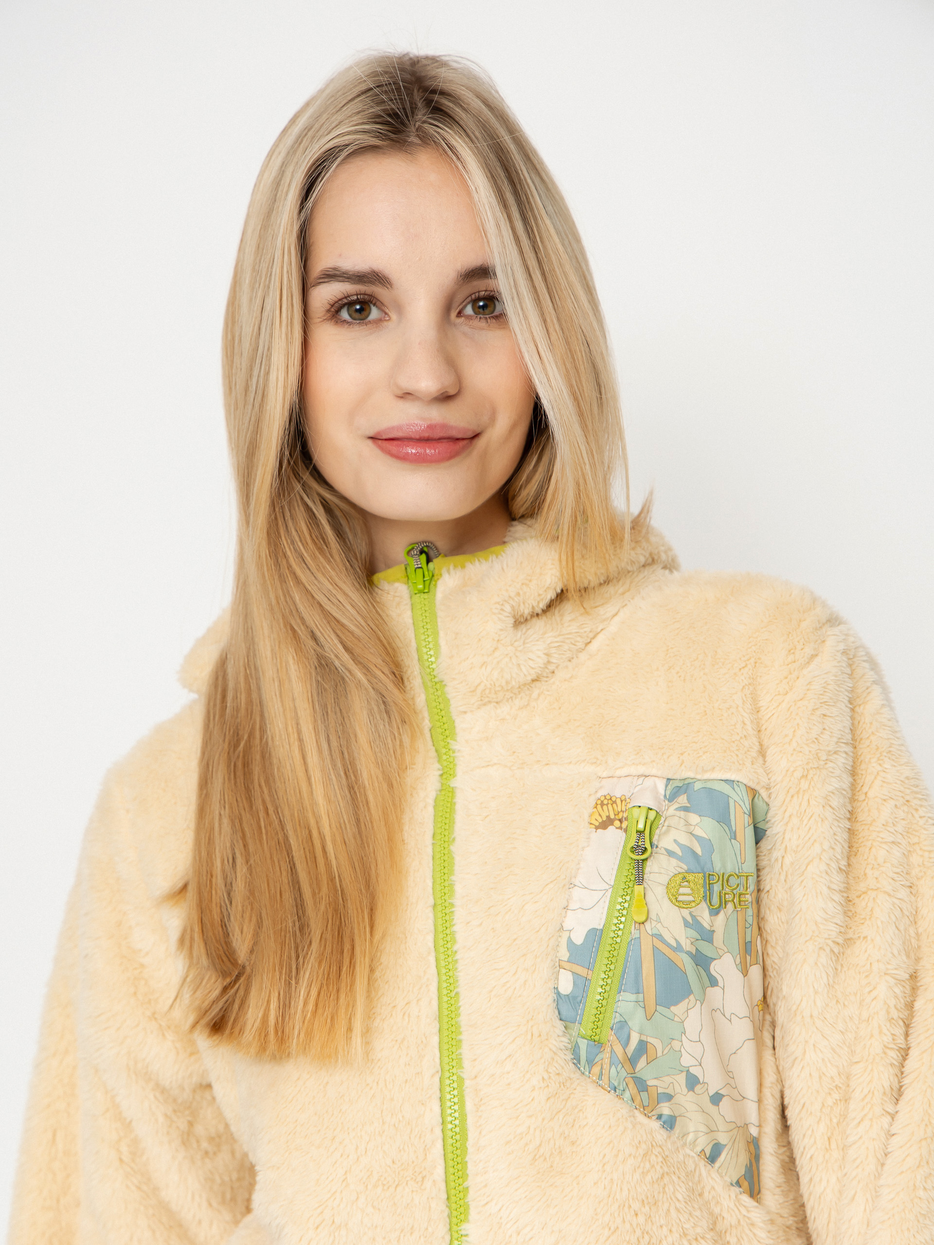 Womens Picture Izimo Fleece  (wood ash)