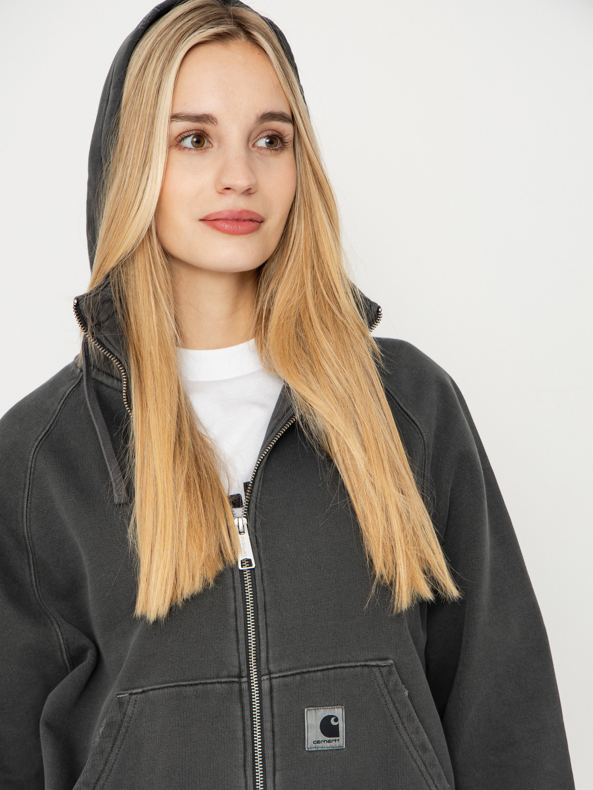 Carhartt WIP Hoodie Torion ZHD Wmn - black (black)
