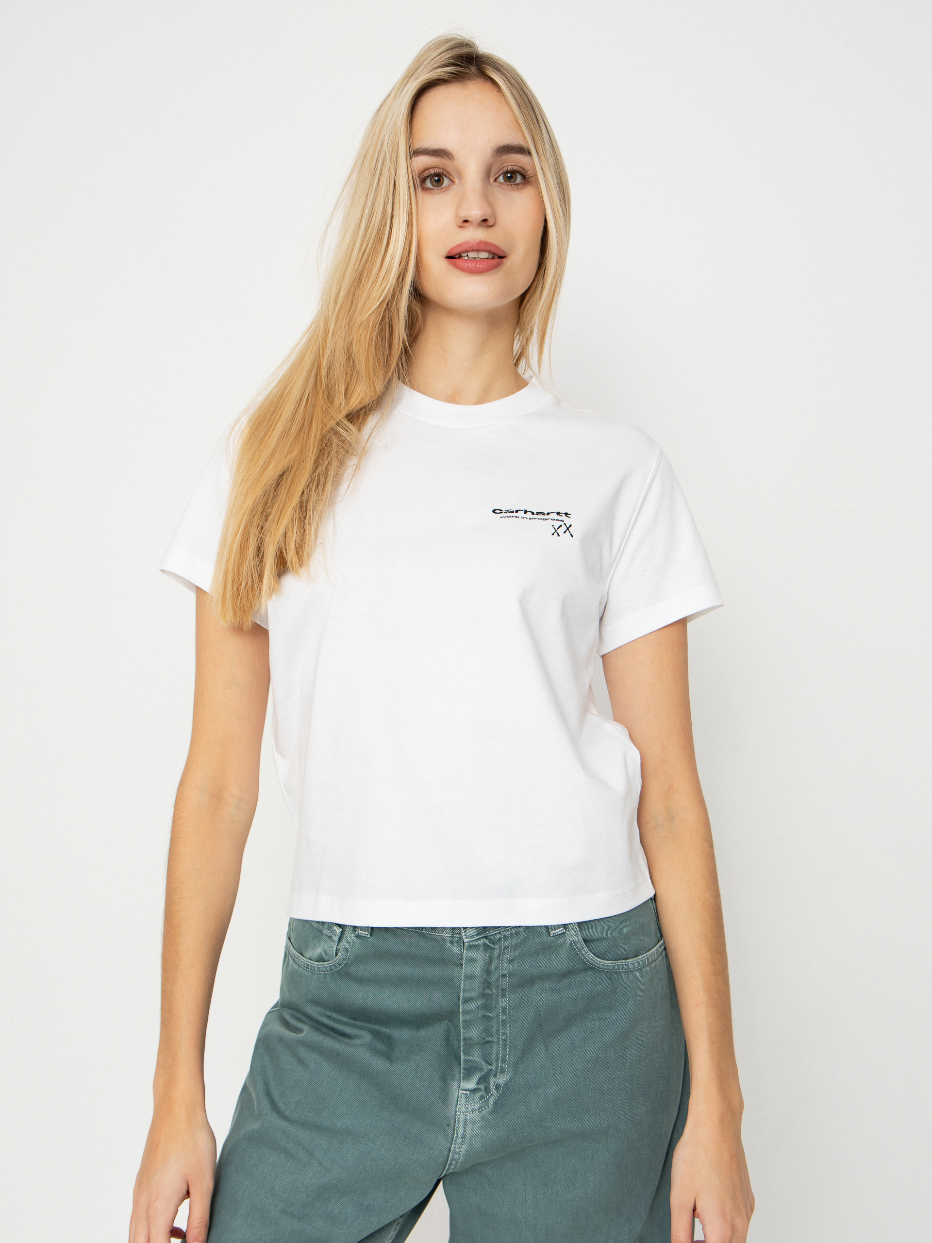 Carhartt WIP T-Shirt Garble Wmn (white)