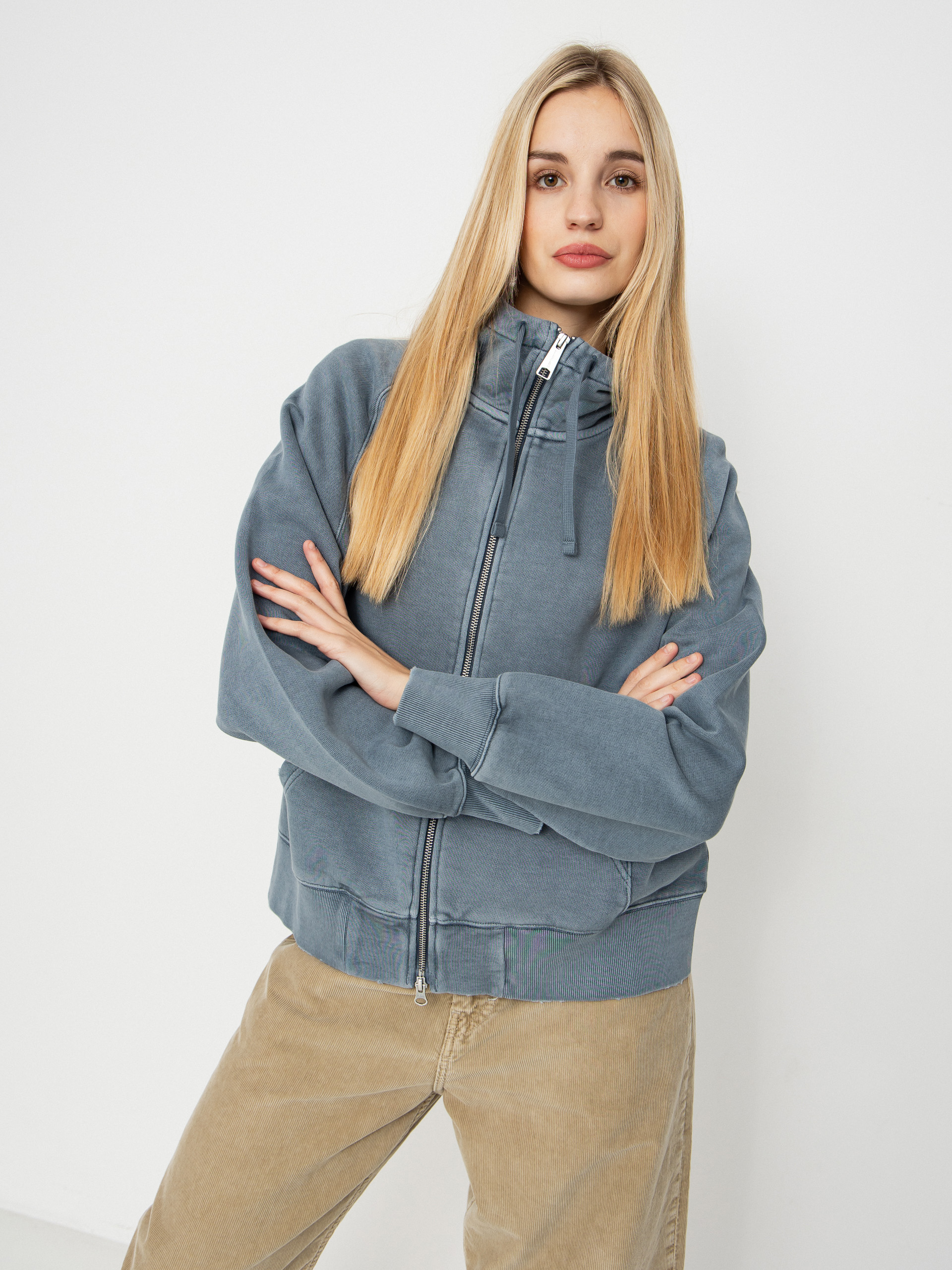 Carhartt WIP Hoodie Torion ZHD Wmn - blue (office blue)