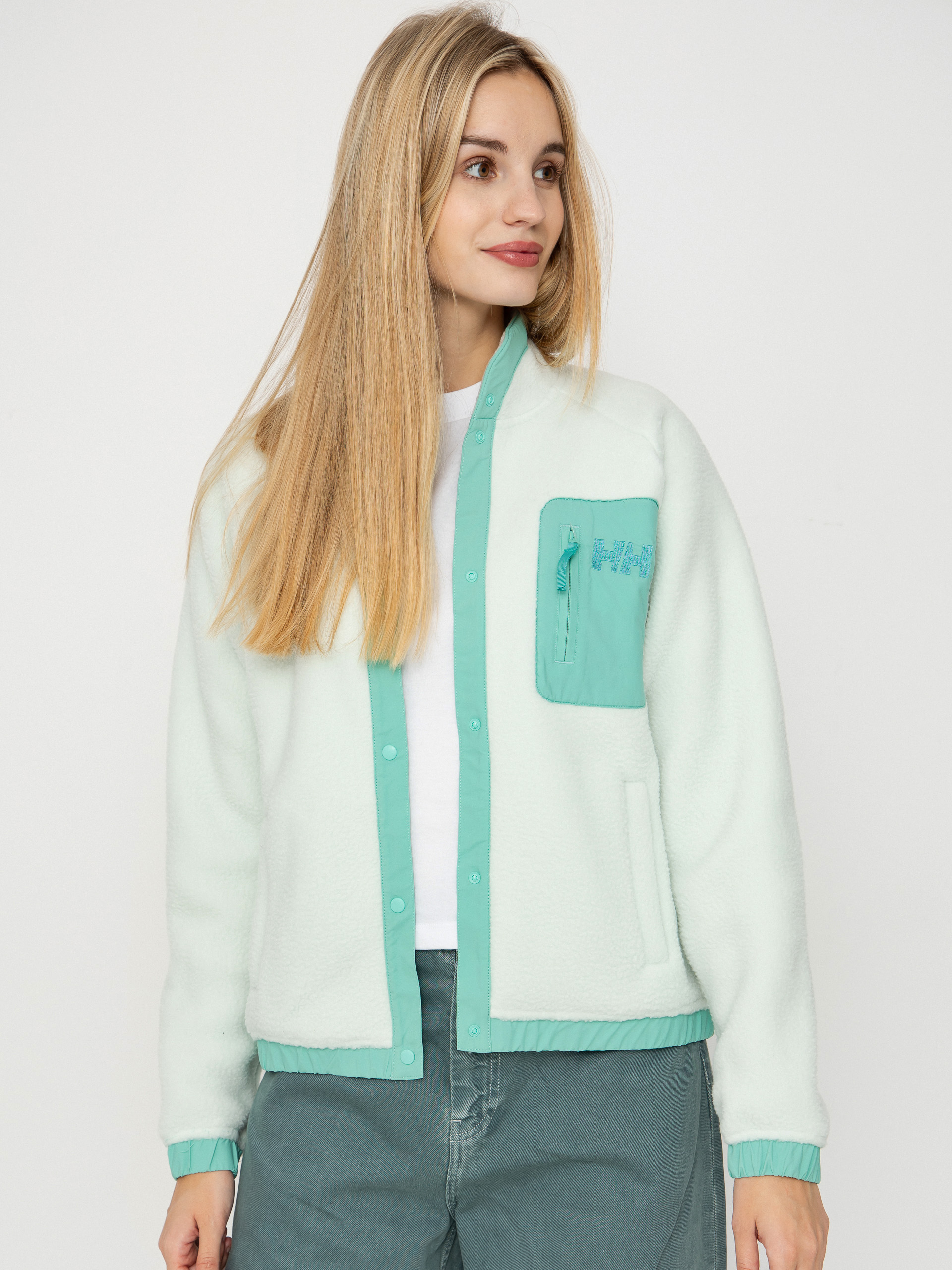Helly Hansen Fleece  Imperial Pile Snap Wmn (seafoam)