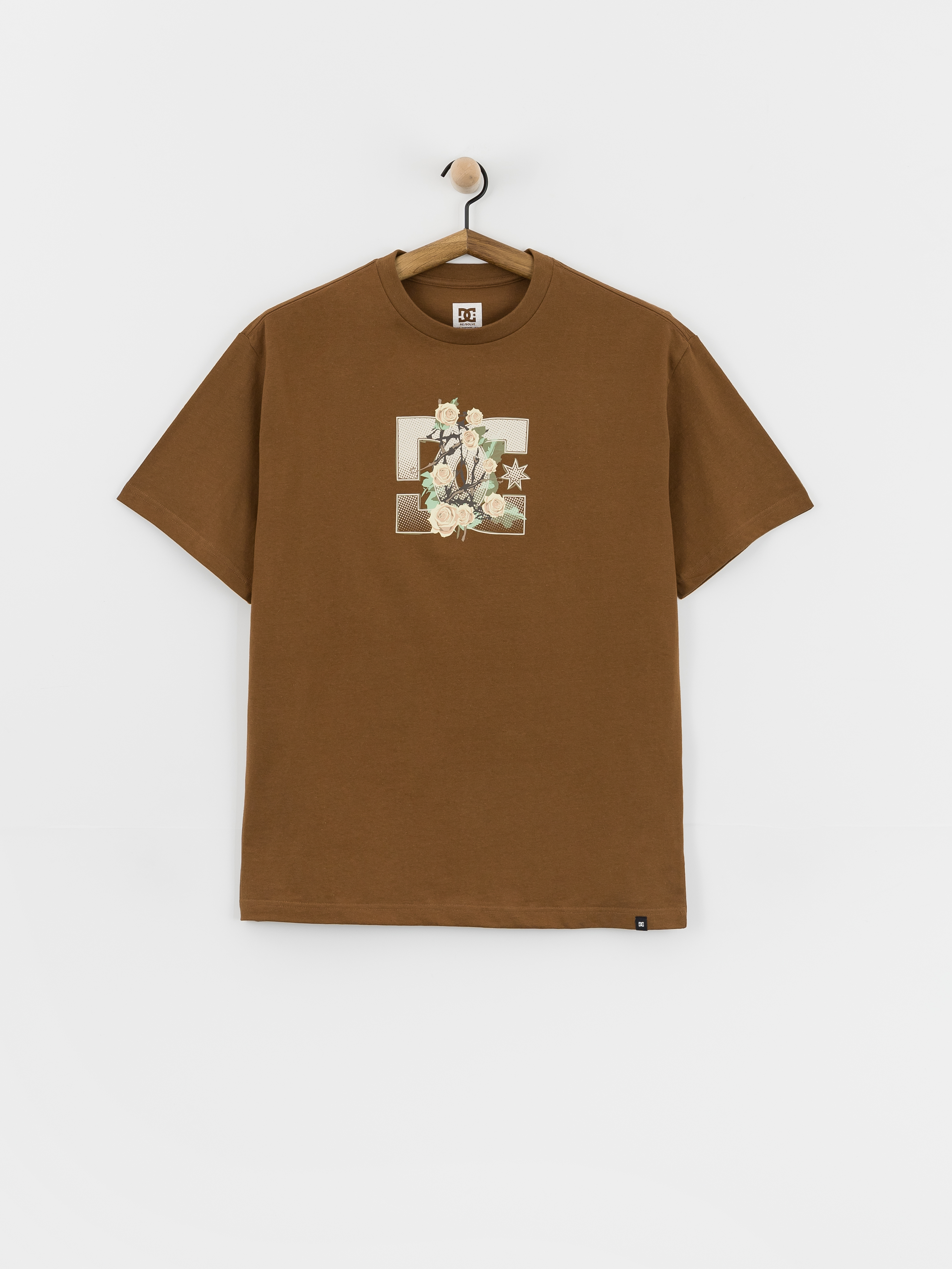 DC Rose And Thorn Star T-Shirt (toffee)