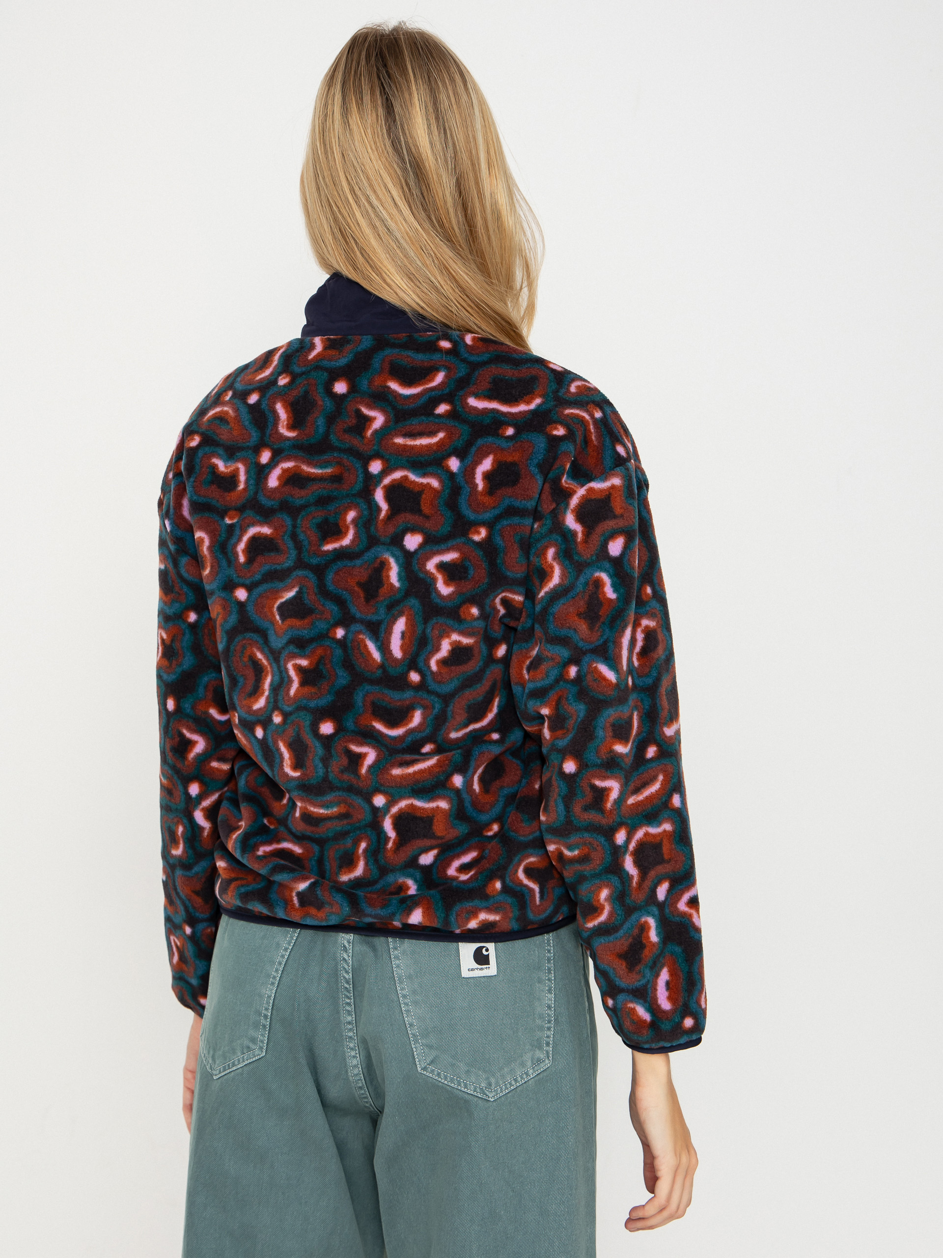 Womens Patagonia Synch Fleece  (soft spirea dried vanilla)