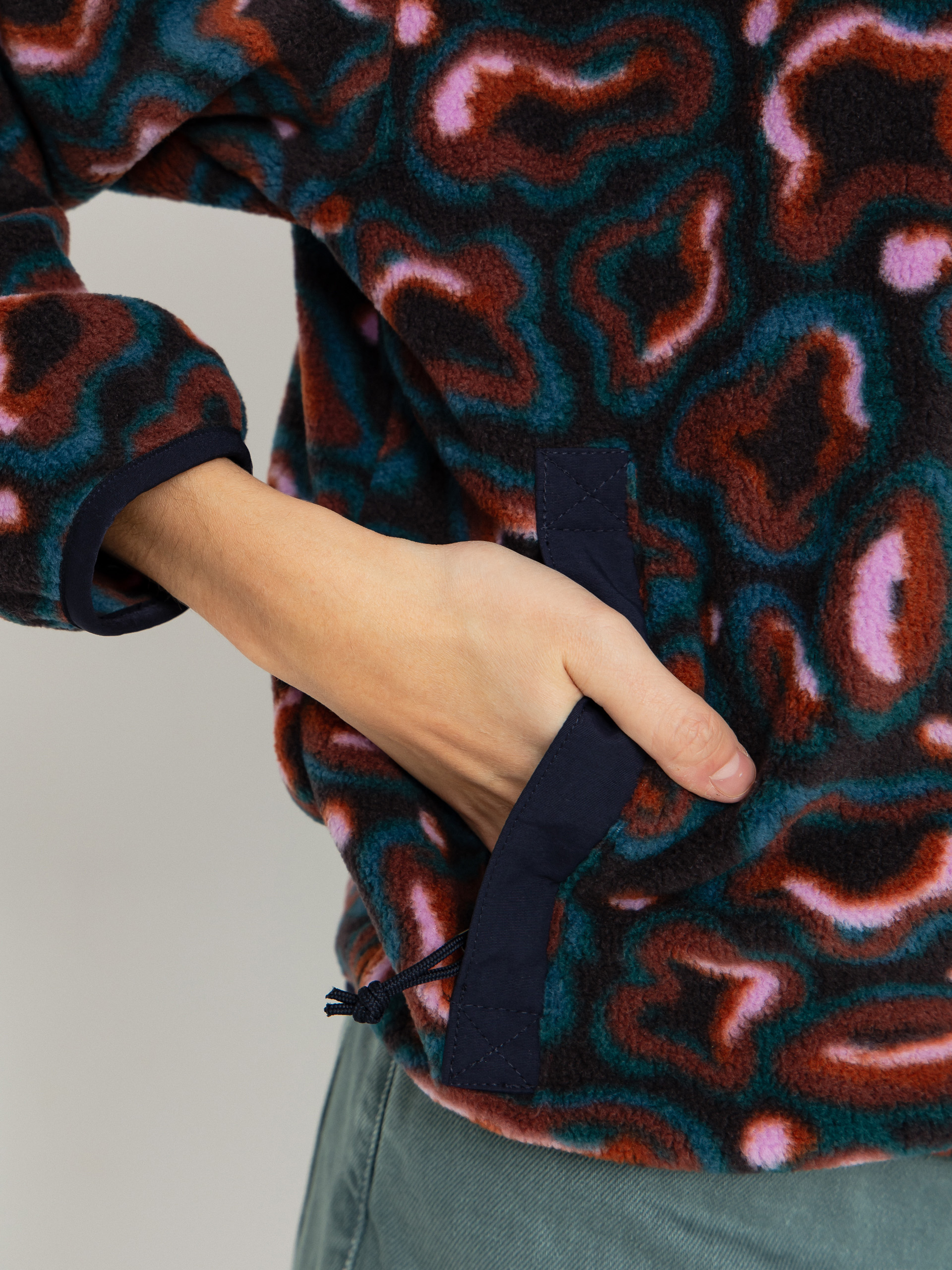 Damen Patagonia Synch Fleece Jacke (soft spirea dried vanilla)