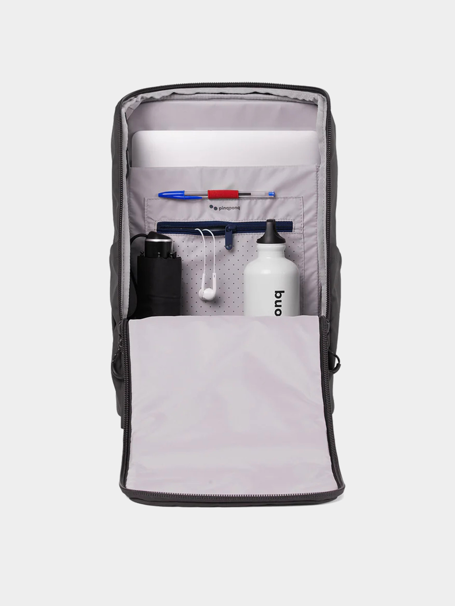 PinqPonq Backpack Purik (deep anthra)