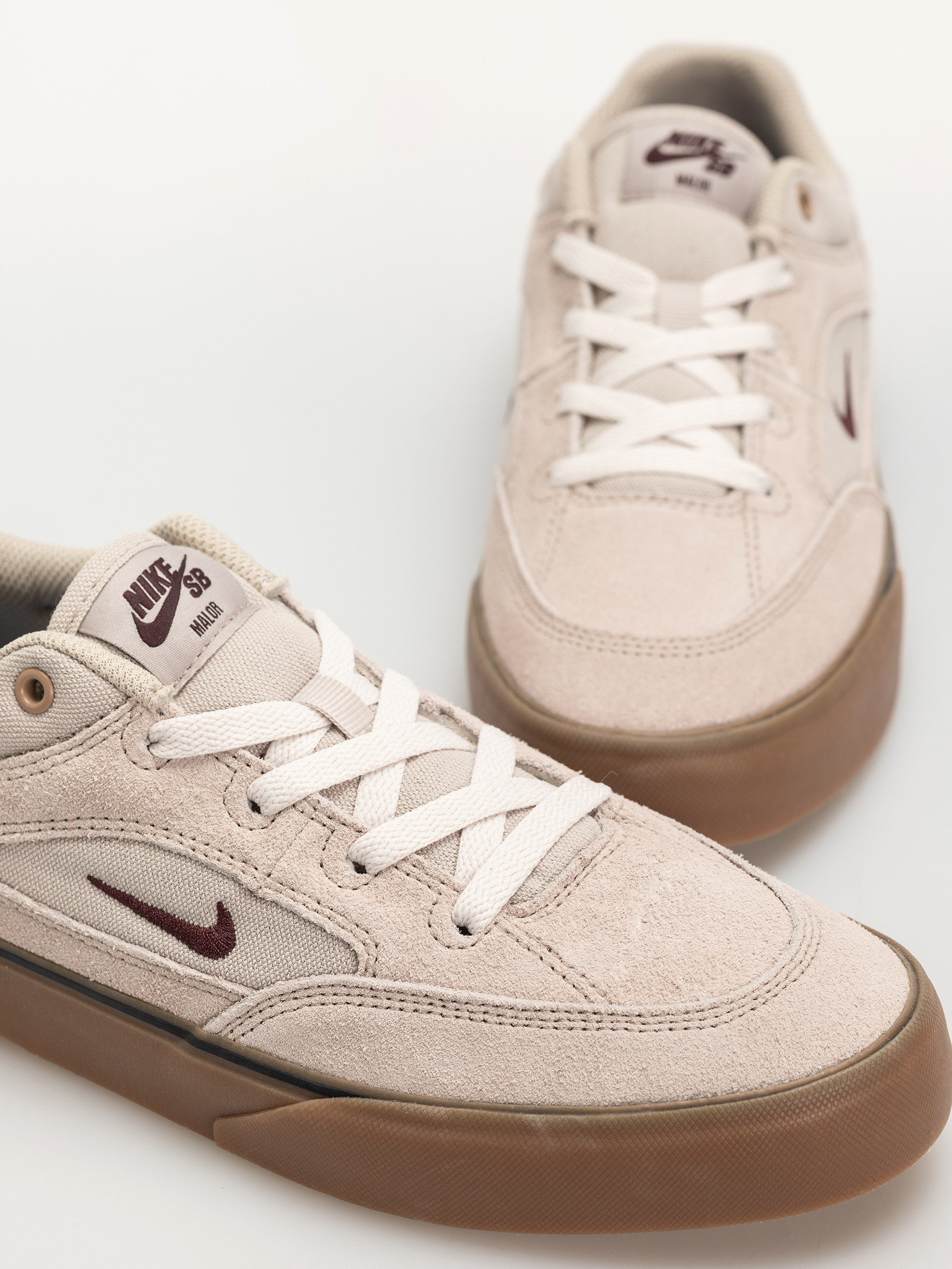 Nike SB Malor Shoes (cream ii/burgundy crush phantom)