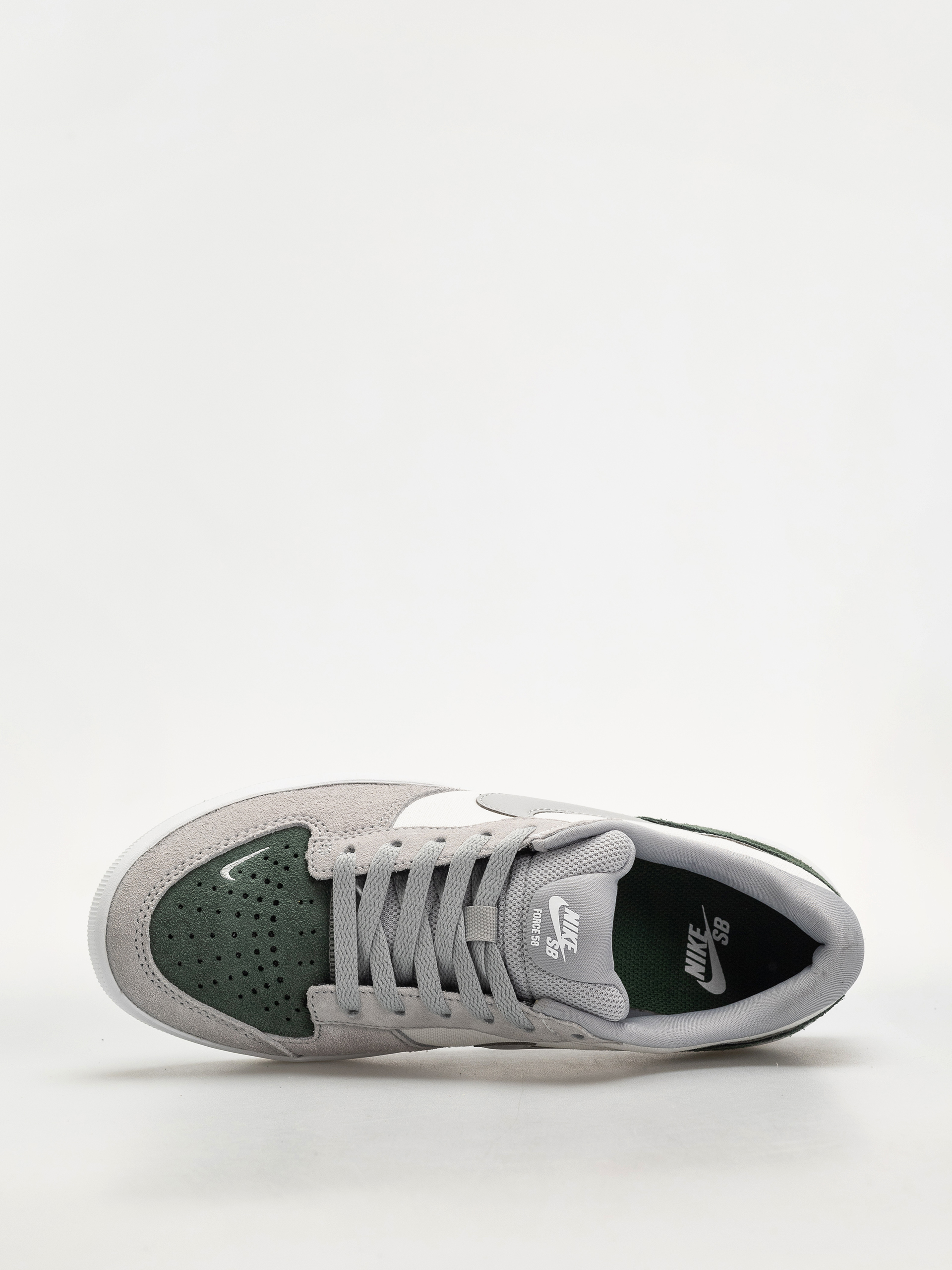 Nike SB Force 58 Shoes (white/flt silver fir white)