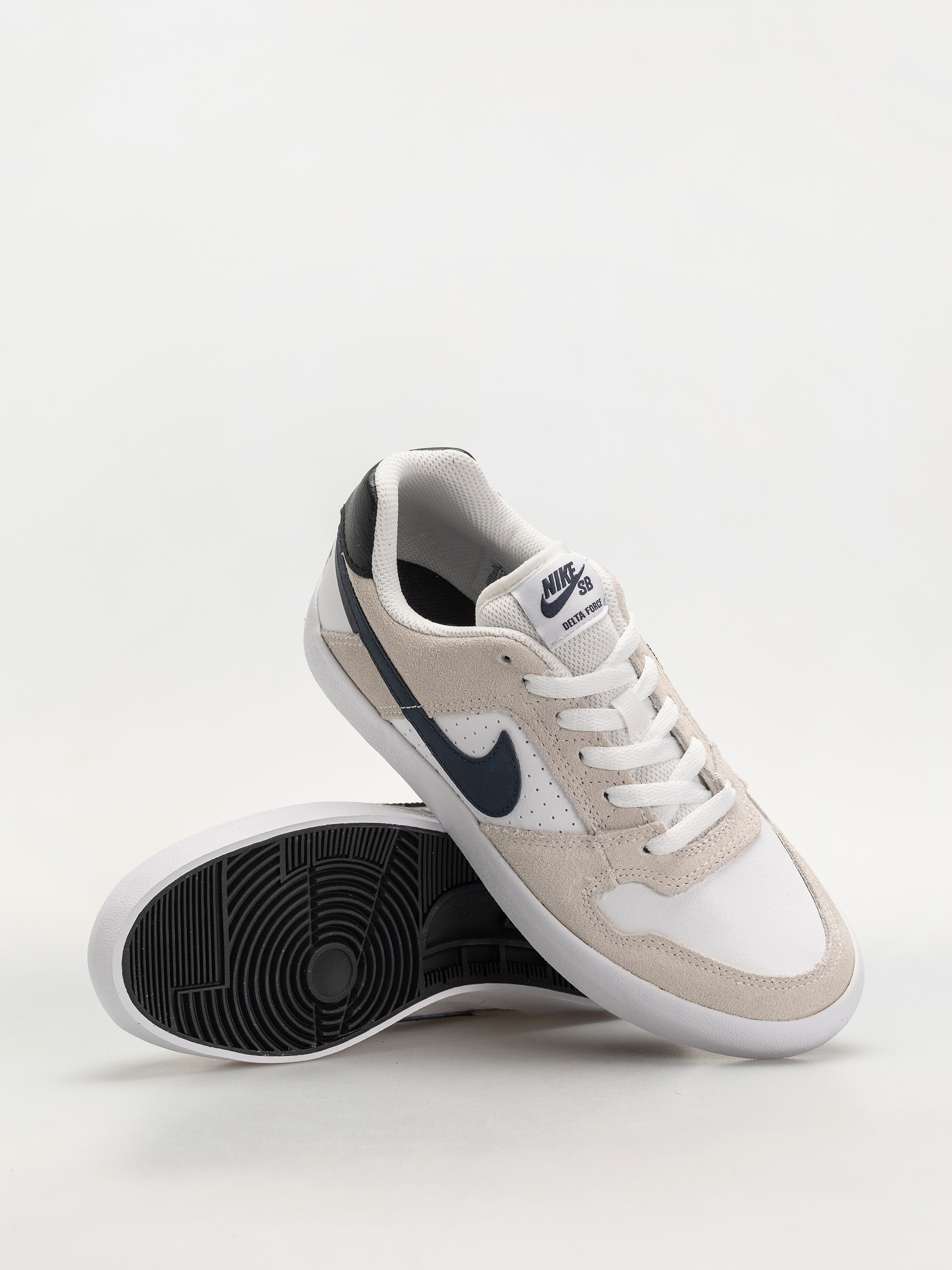 Nike SB Sb Delta Force Vulc Shoes (white/thunder blue black)