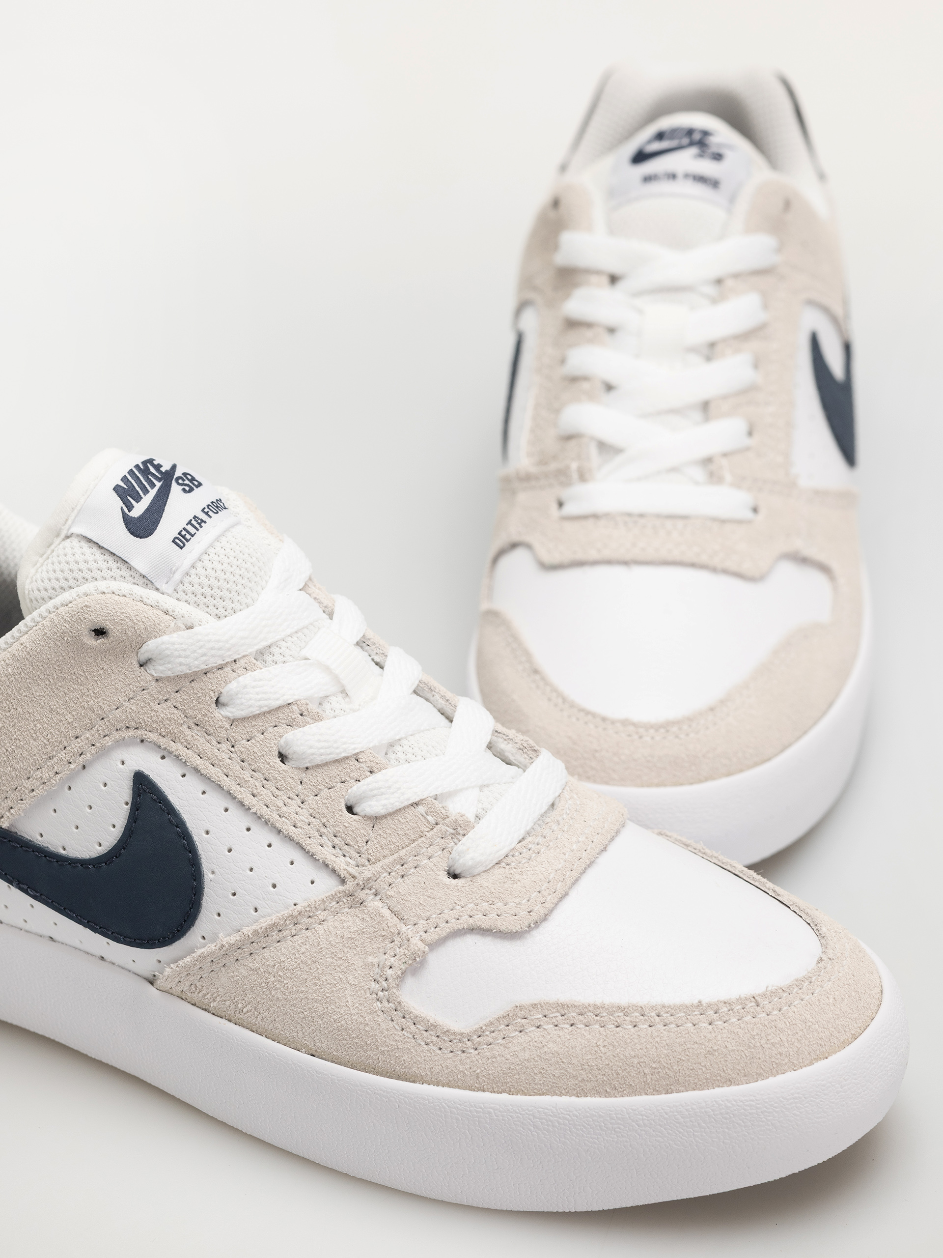 Nike SB Sb Delta Force Vulc Schuhe (white/thunder blue black)