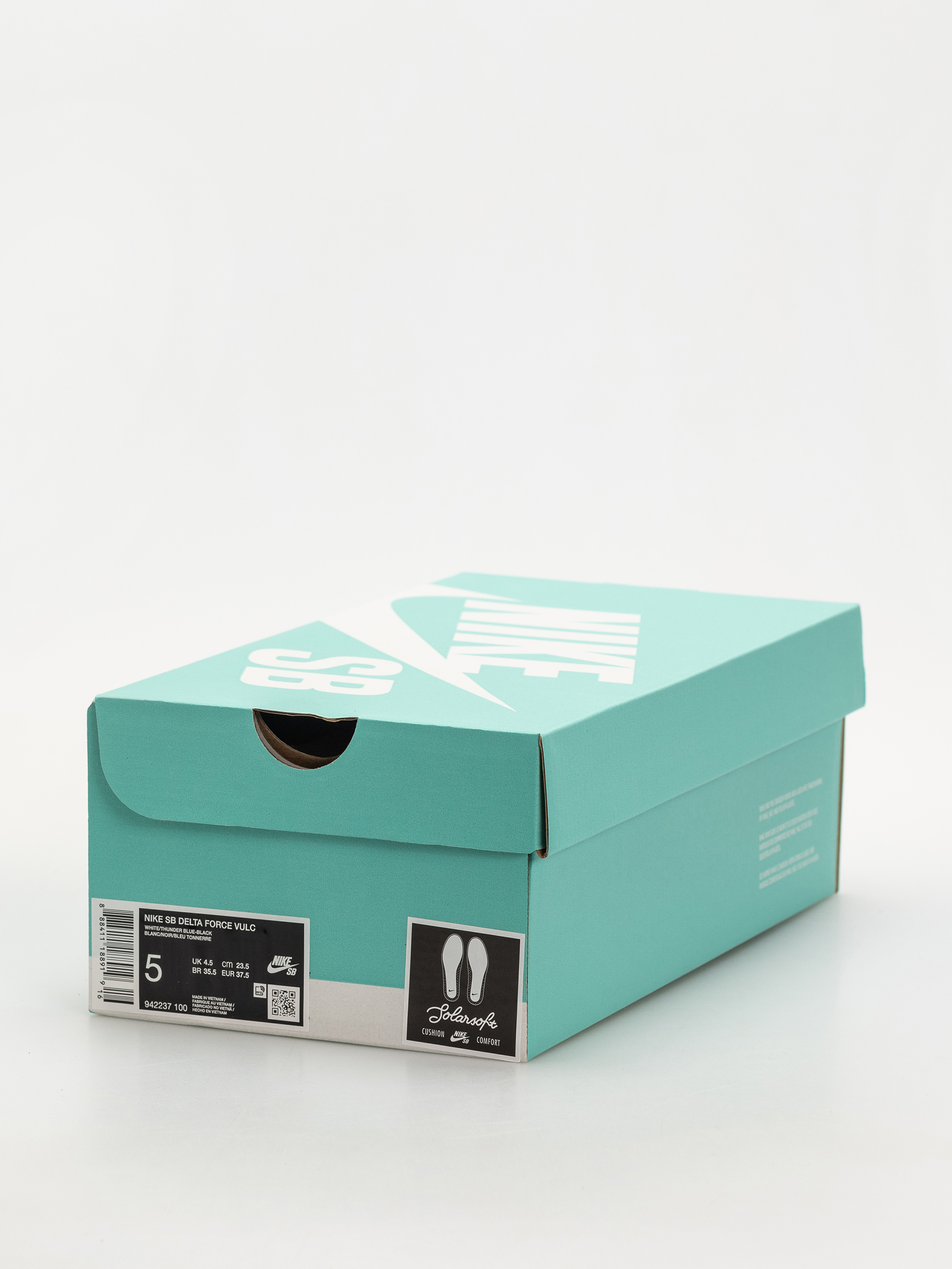 Nike SB Sb Delta Force Vulc Schuhe (white/thunder blue black)