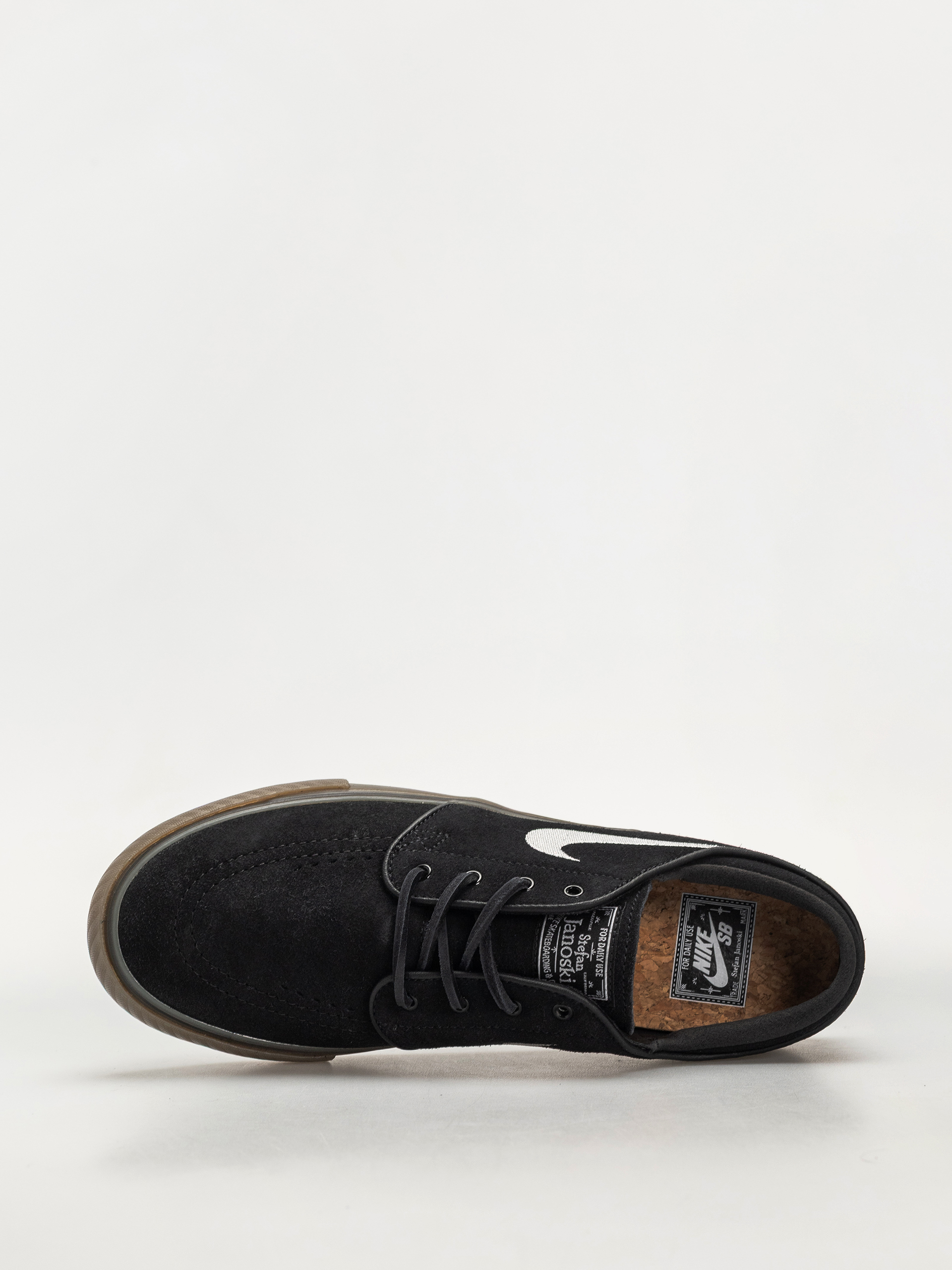 Nike SB Zoom Janoski Og+ Schuhe (black/white black gum light brown)