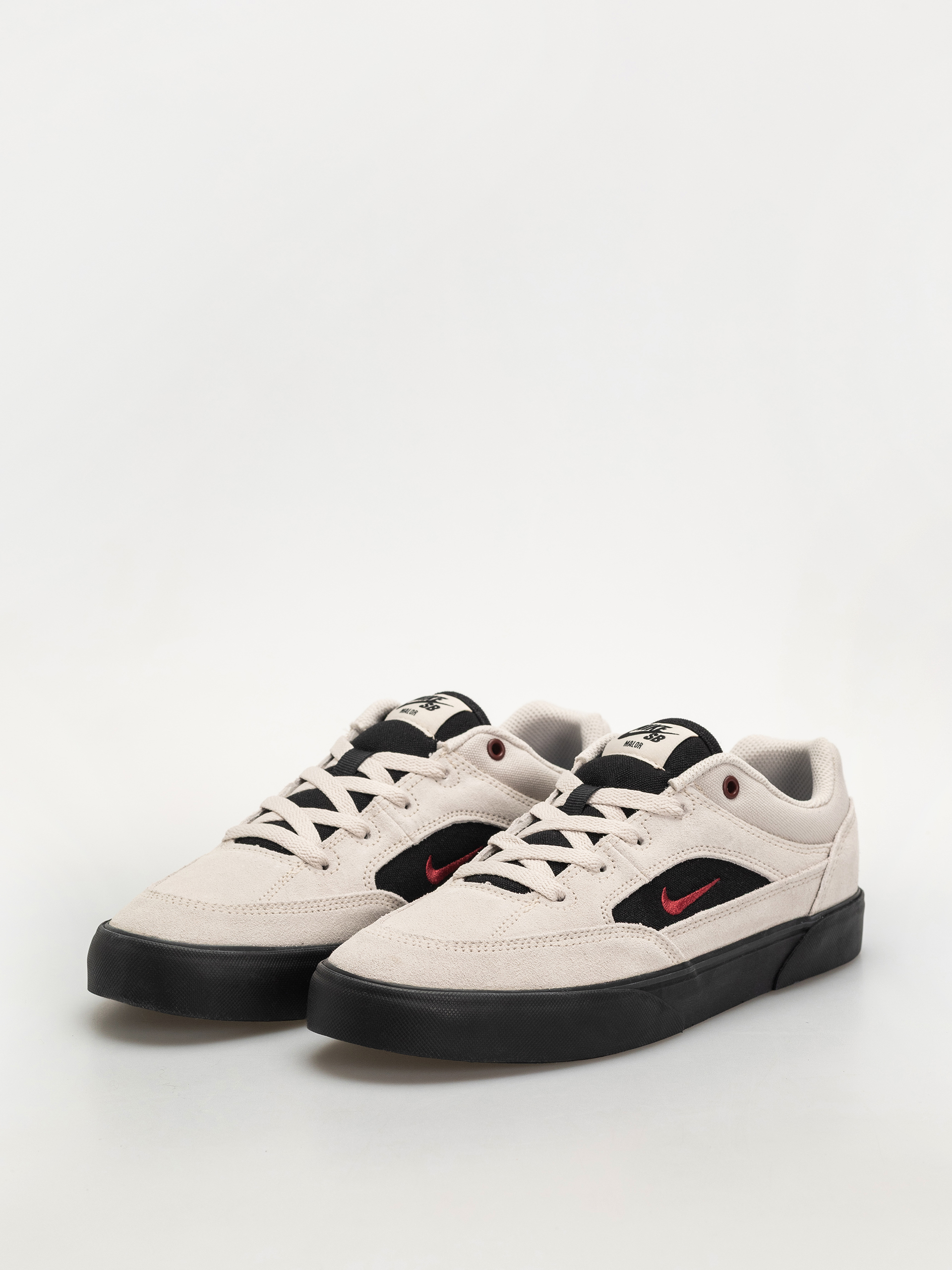 Nike SB Malor Schuhe (lt orewood brn/team red black)