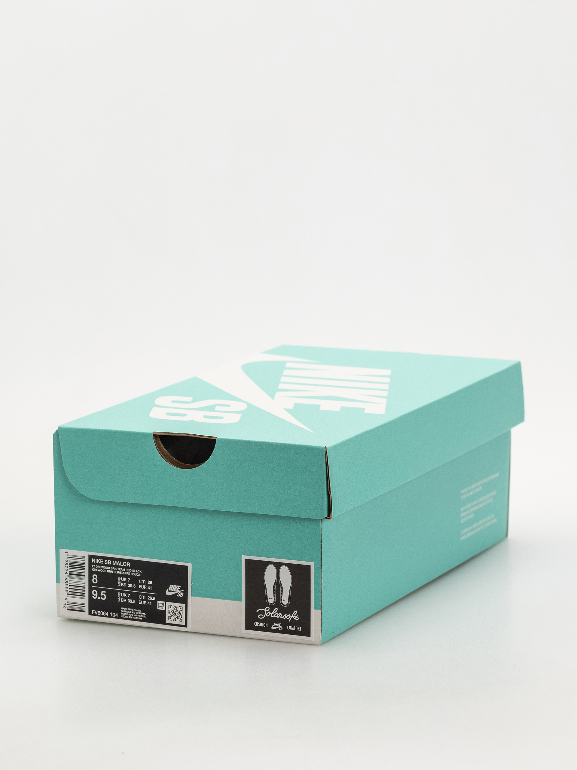 Nike SB Malor Shoes (lt orewood brn/team red black)