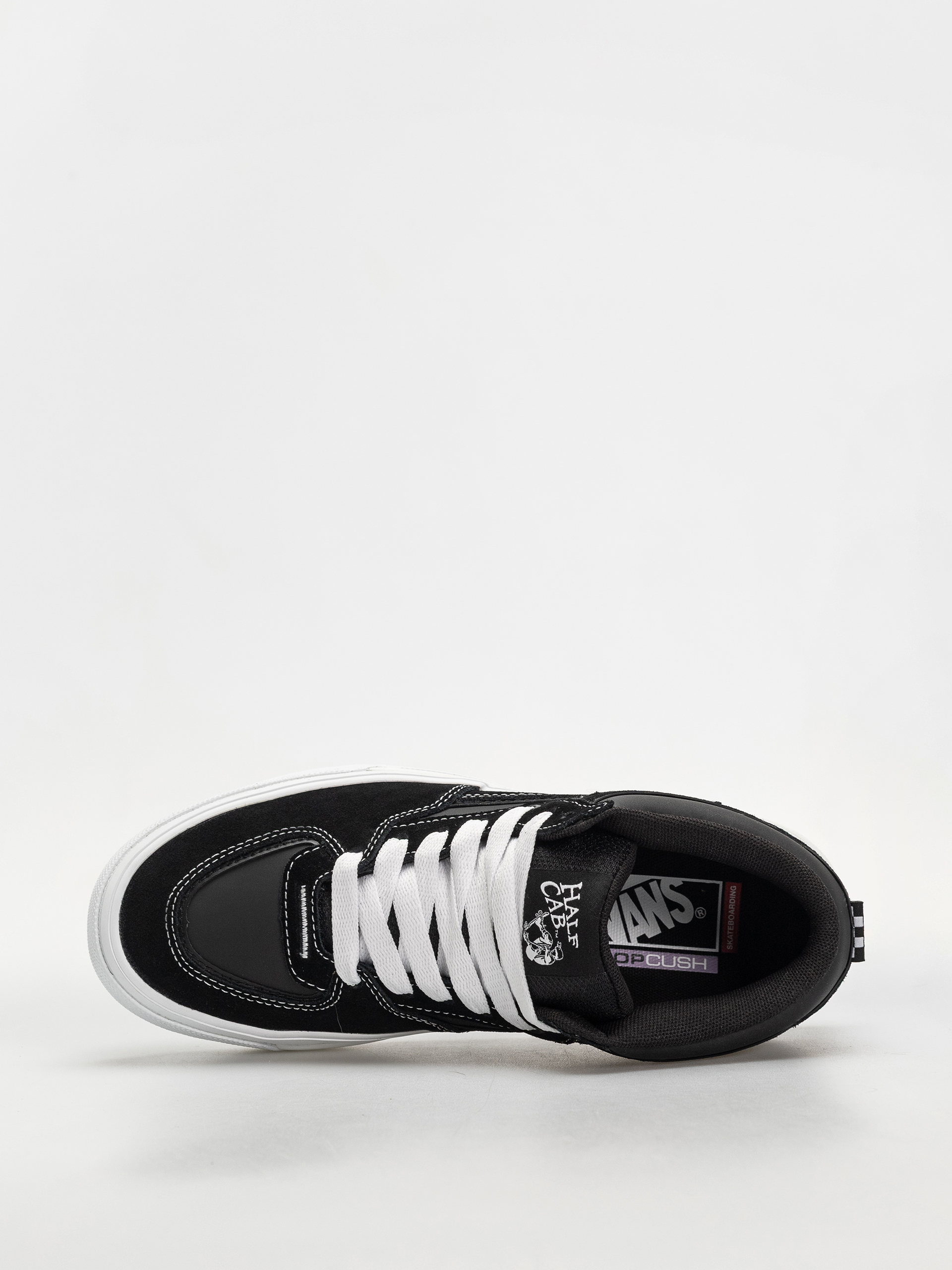 Vans Skate Half Cab Wafflecup Schuhe (black/white)