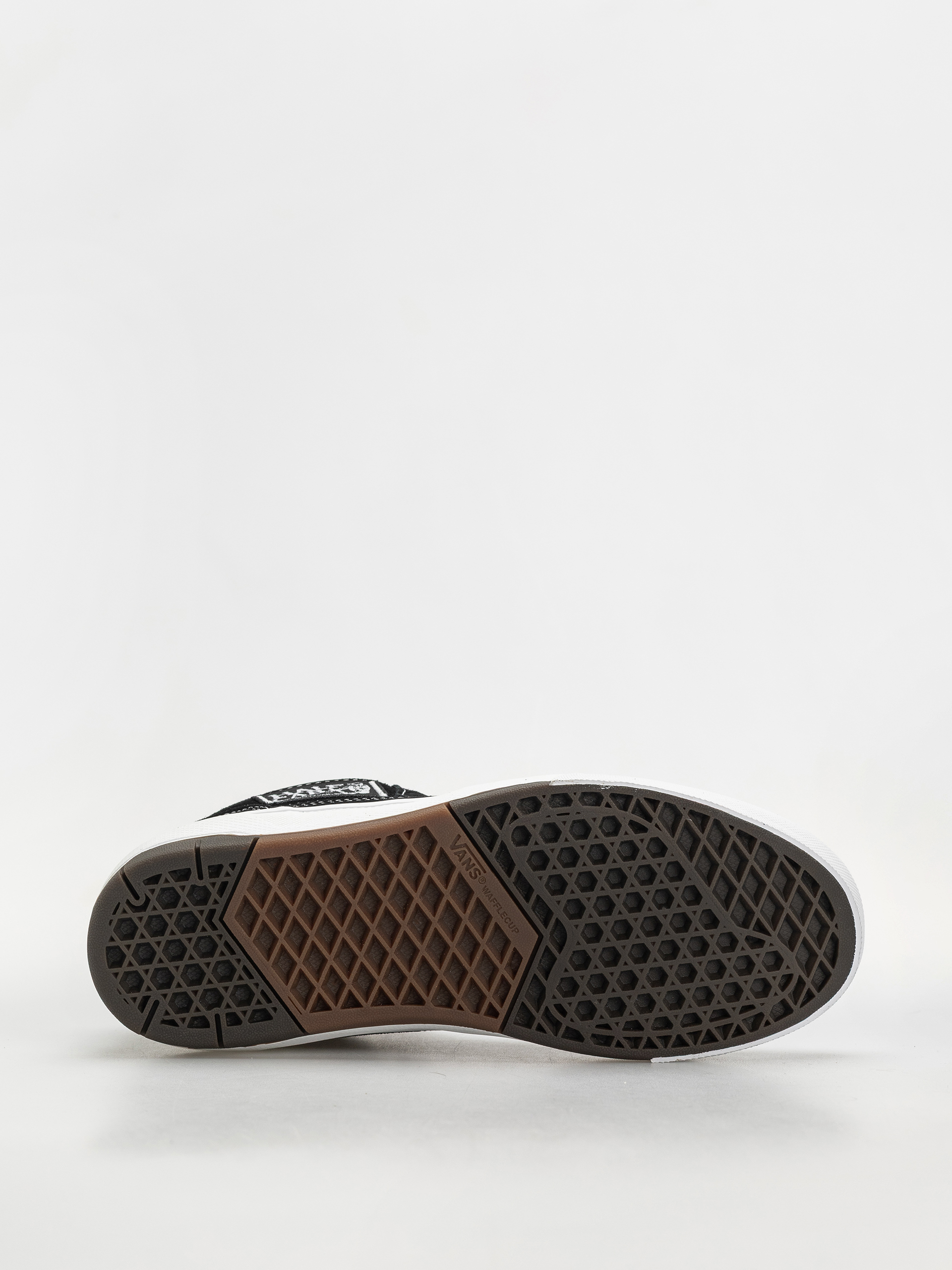 Vans Skate Half Cab Wafflecup Shoes (black/white)