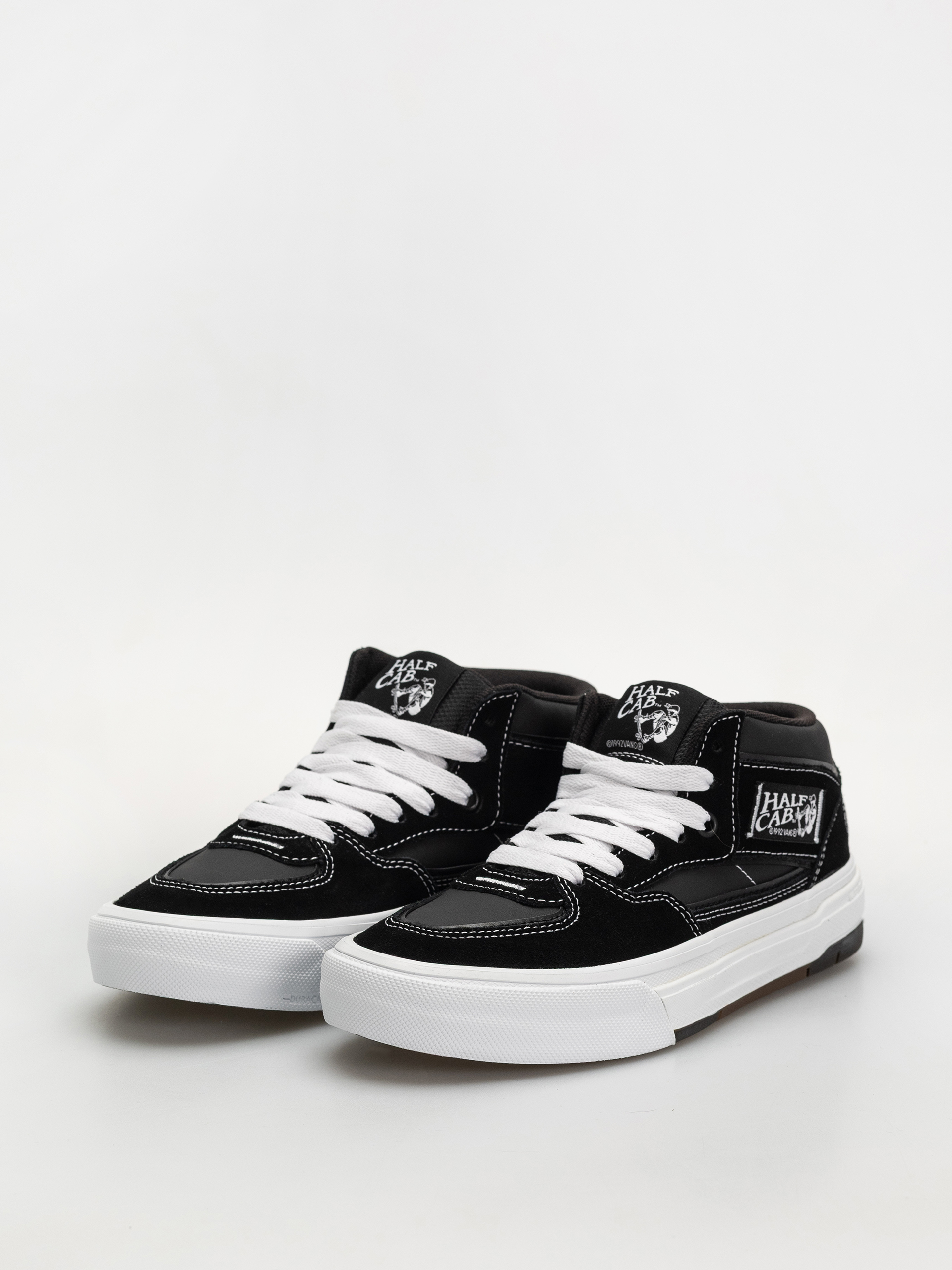 Vans Skate Half Cab Wafflecup Shoes (black/white)