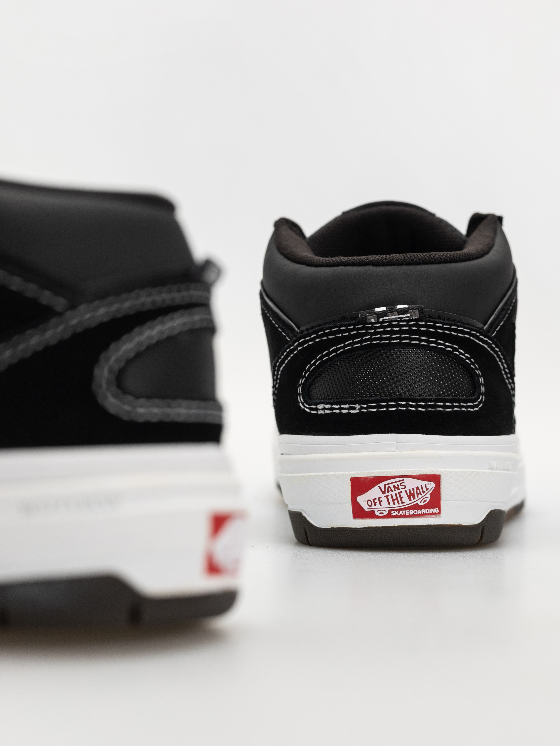 Vans Skate Half Cab Wafflecup Schuhe (black/white)