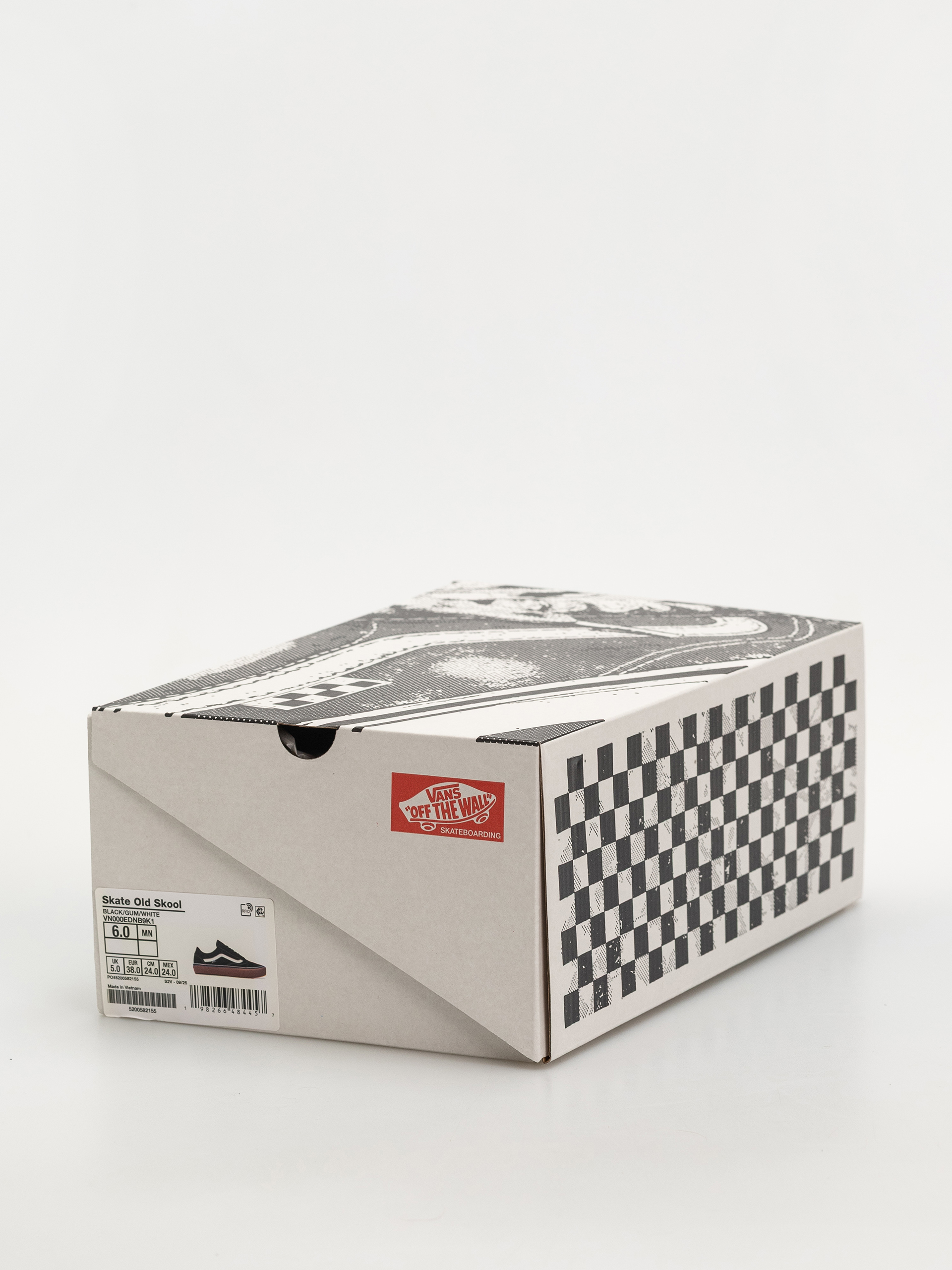 Vans Skate Old Skool Shoes (black/gum/white)