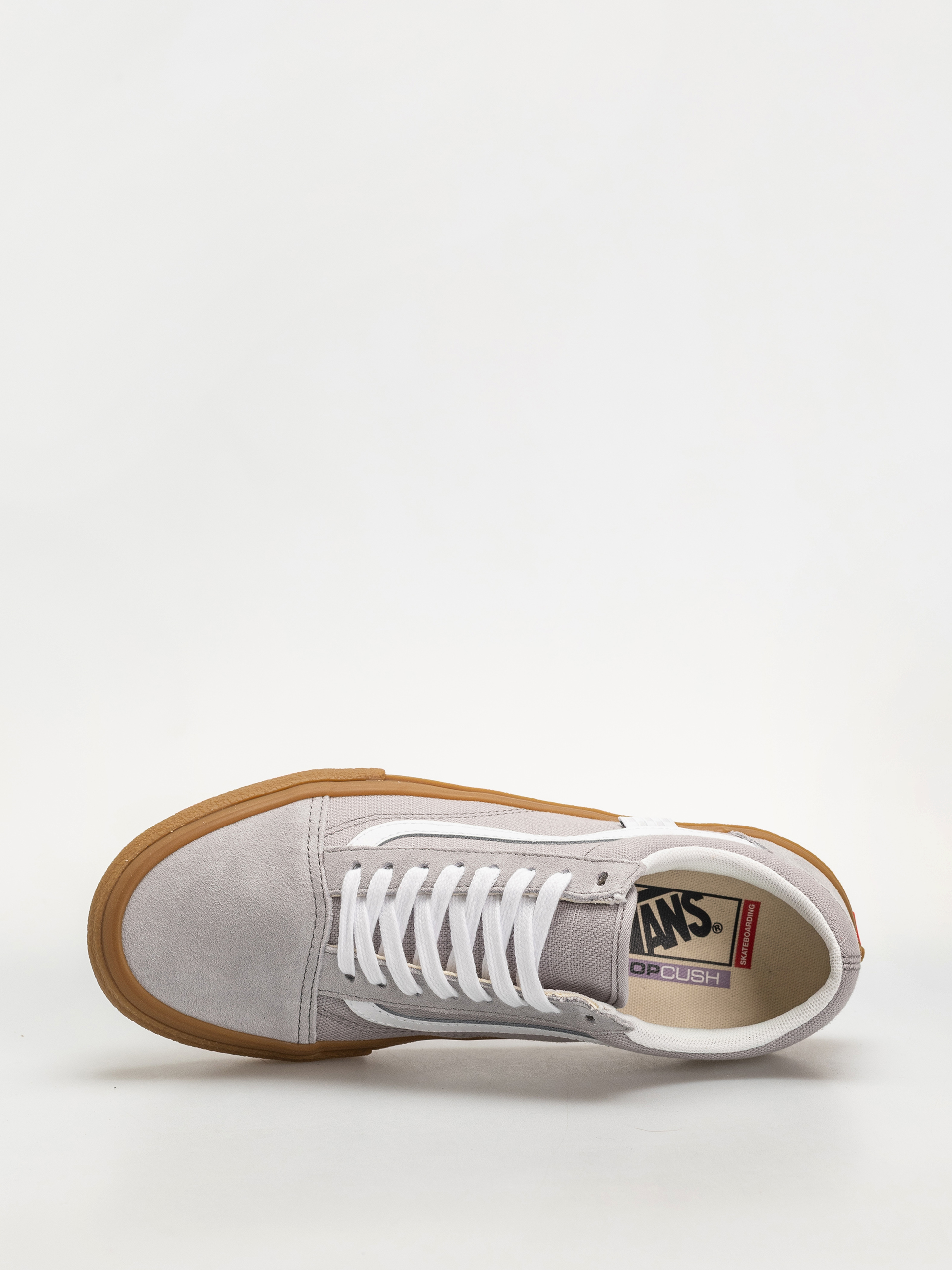 Vans Skate Old Skool Schuhe (light gray/gum)