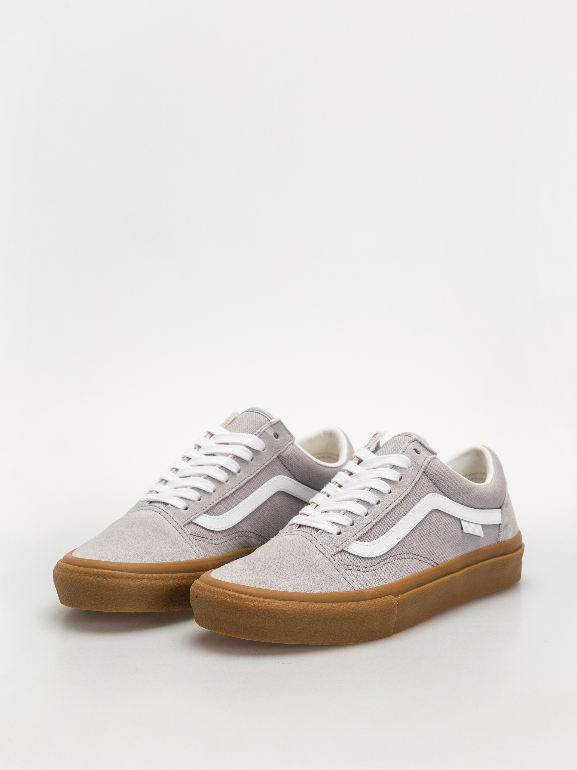 Vans Skate Old Skool Schuhe (light gray/gum)