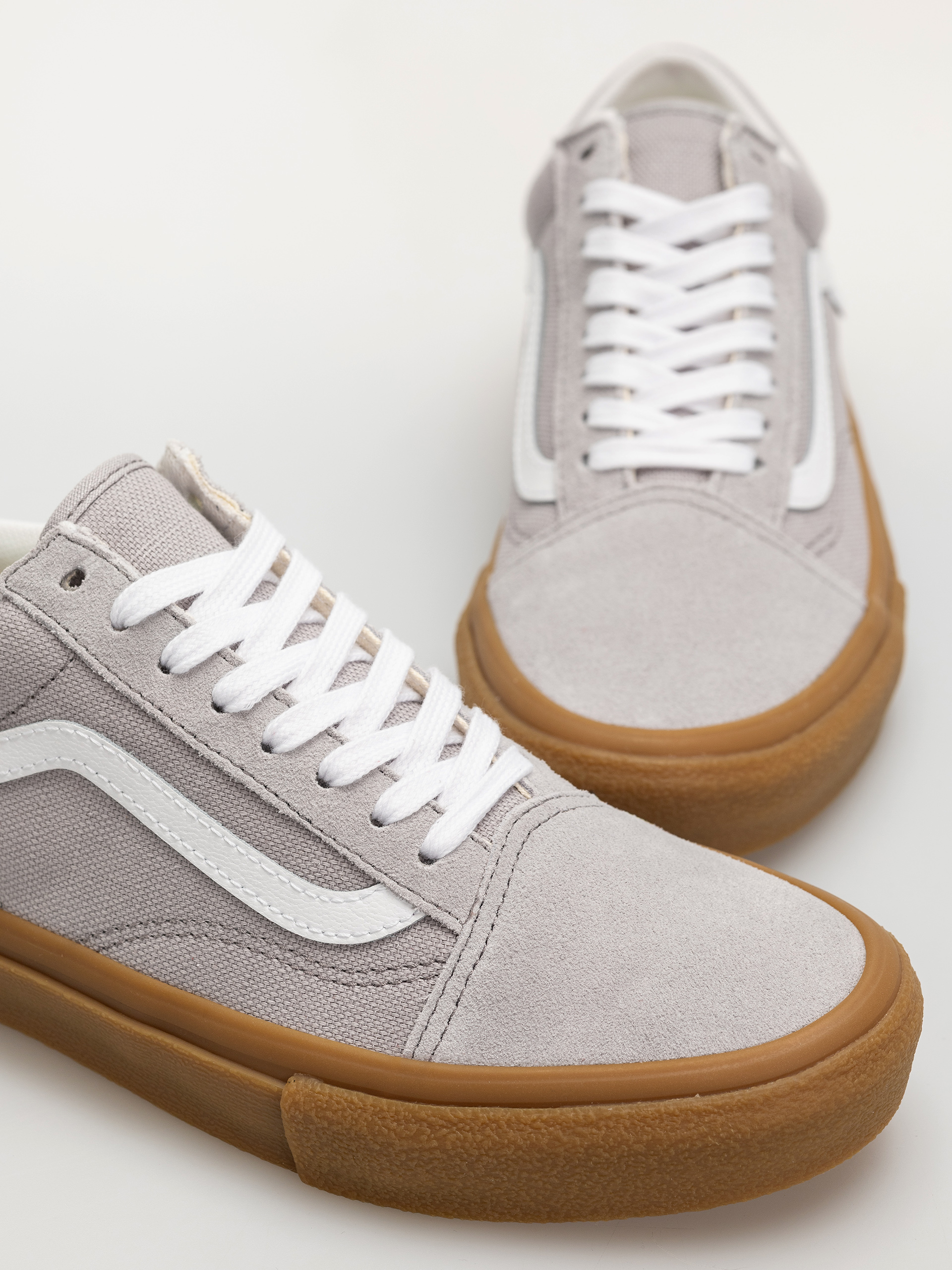 Vans Skate Old Skool Shoes (light gray/gum)