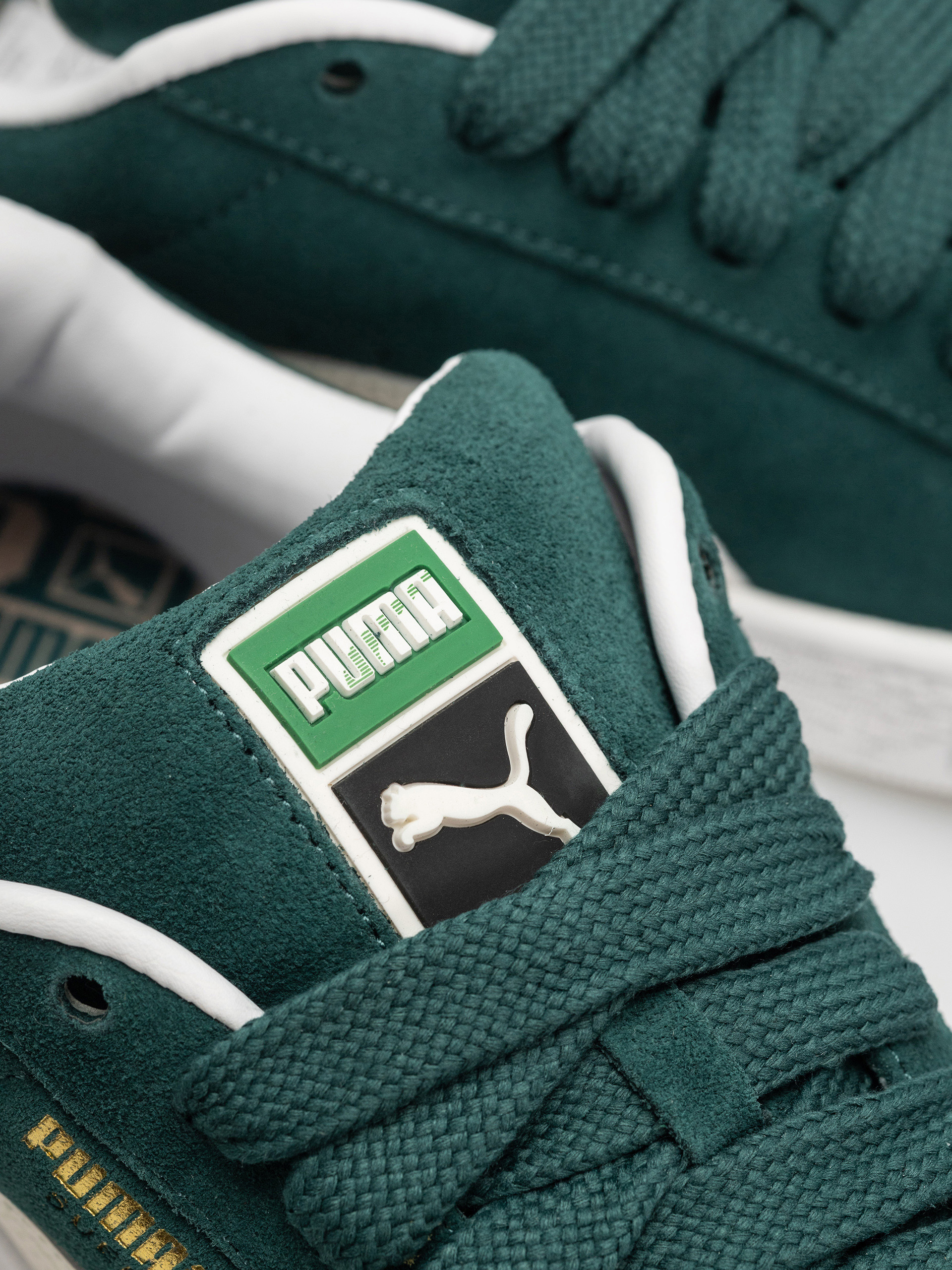 Puma Suede XL Shoes (dark myrtle/warm white)