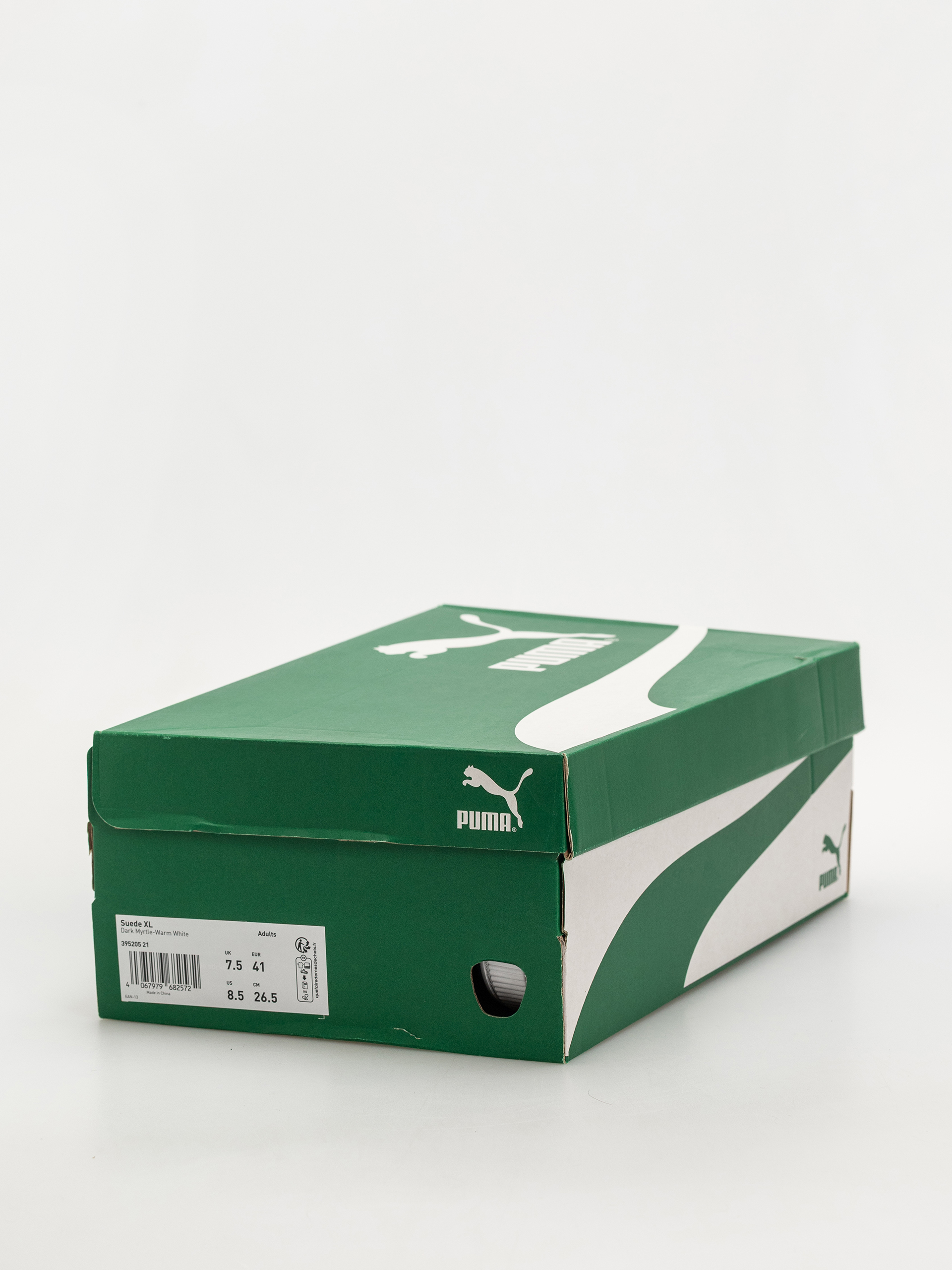 Puma Suede XL Shoes (dark myrtle/warm white)