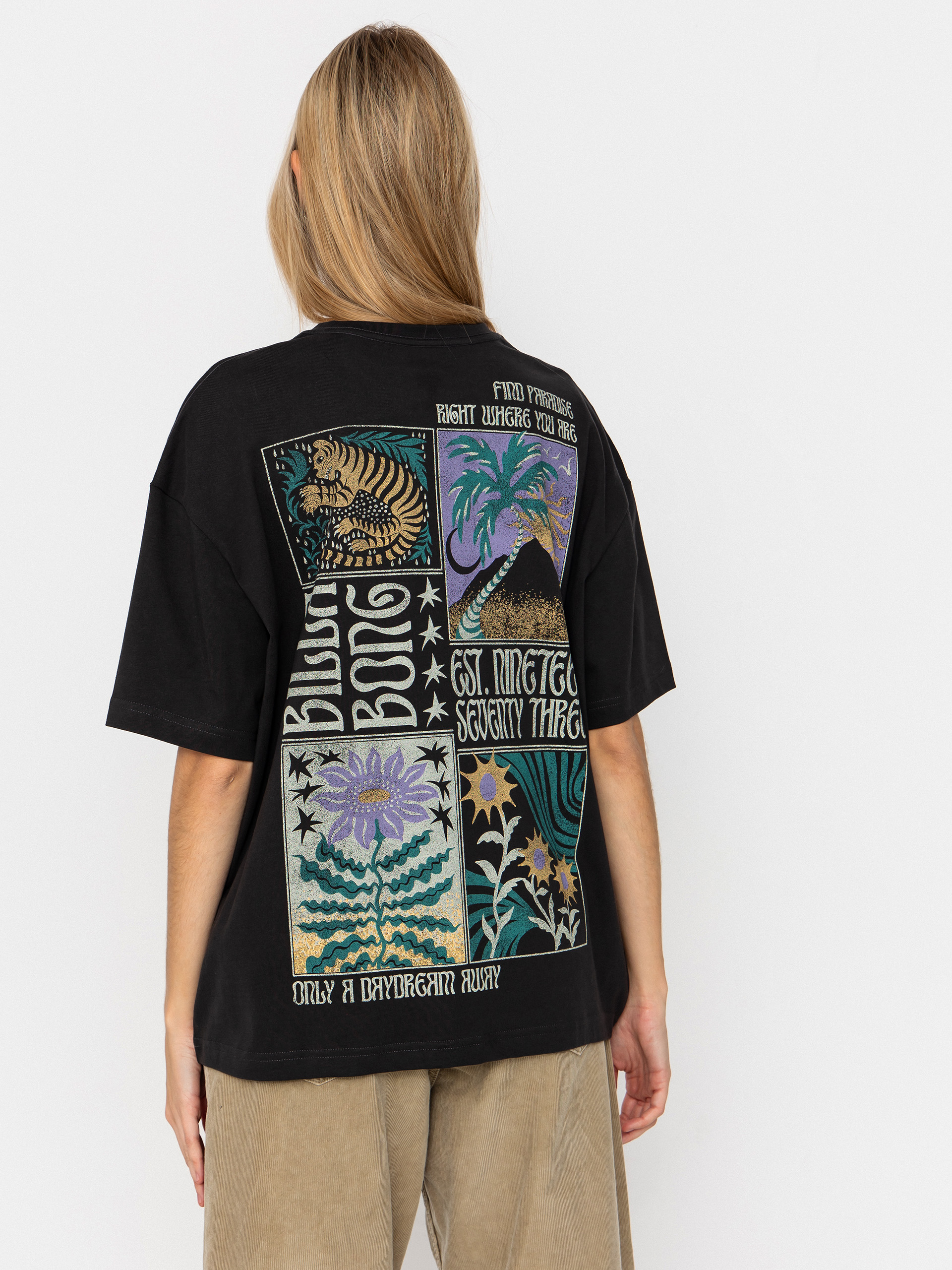 Billabong Daydream Away Wmn T-Shirt (off black)