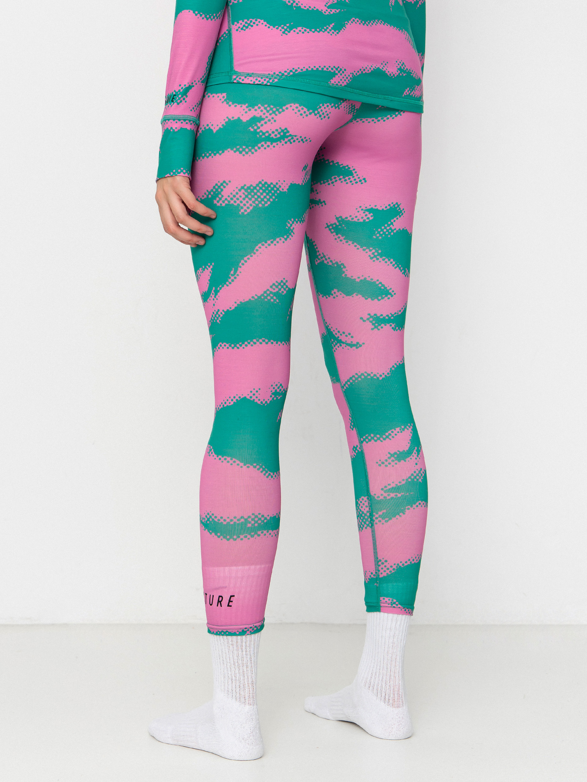 Womens Picture Milita Printed Active leggings (retro bliss print)