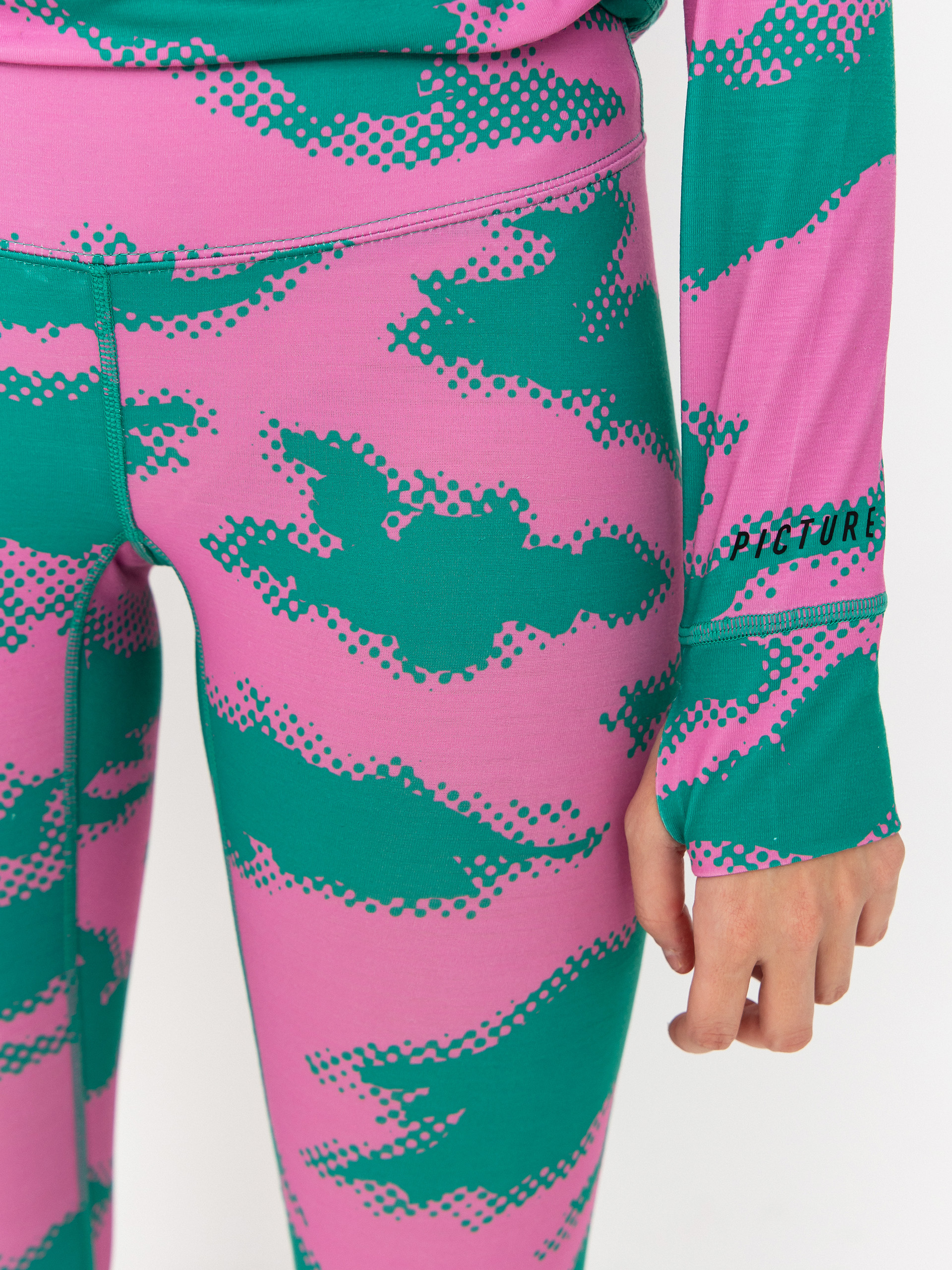 Womens Picture Milita Printed Active leggings (retro bliss print)